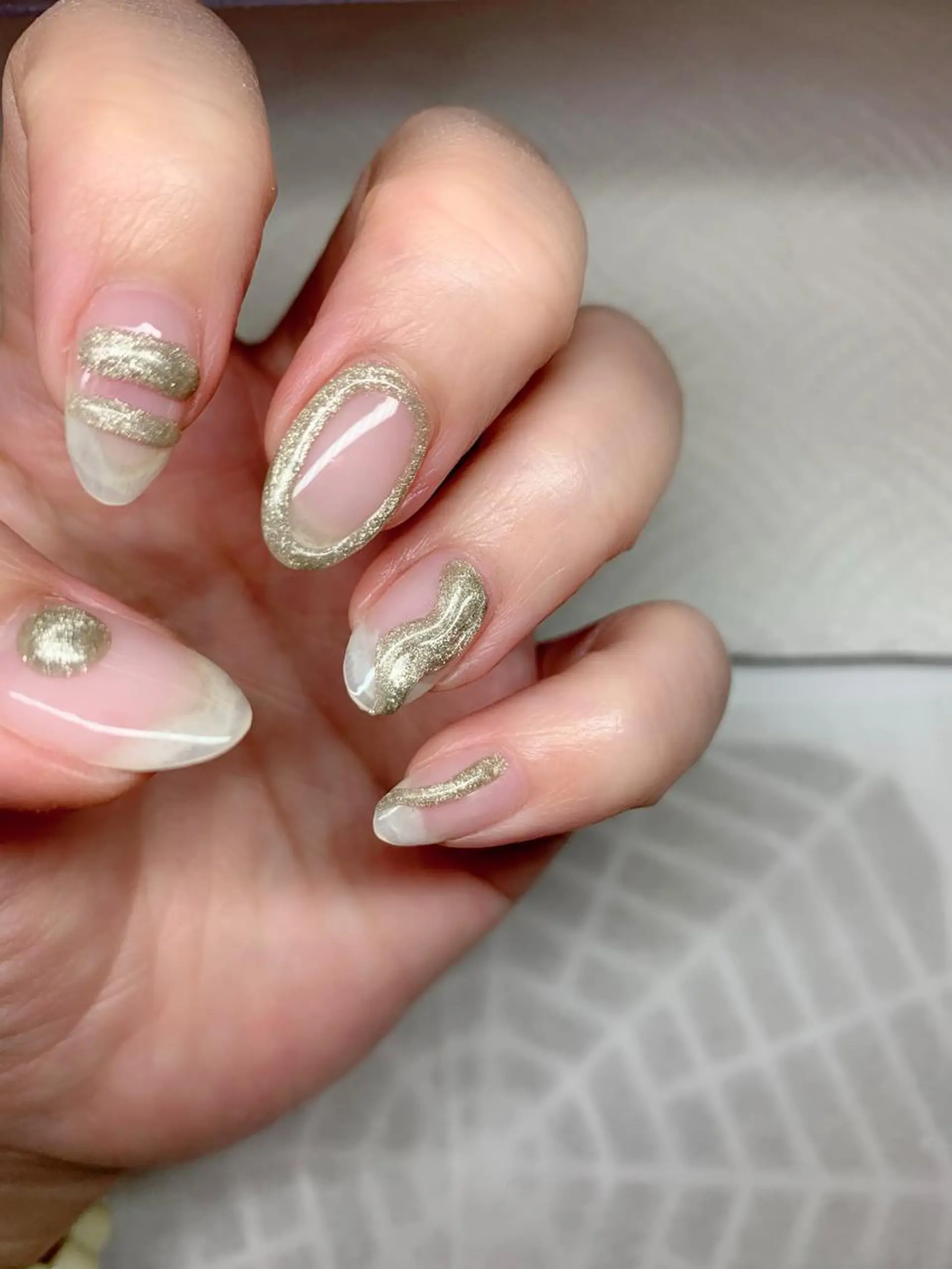 ネイル ハンドネイル Nail salon viewt55☺︎のネイルデザイン