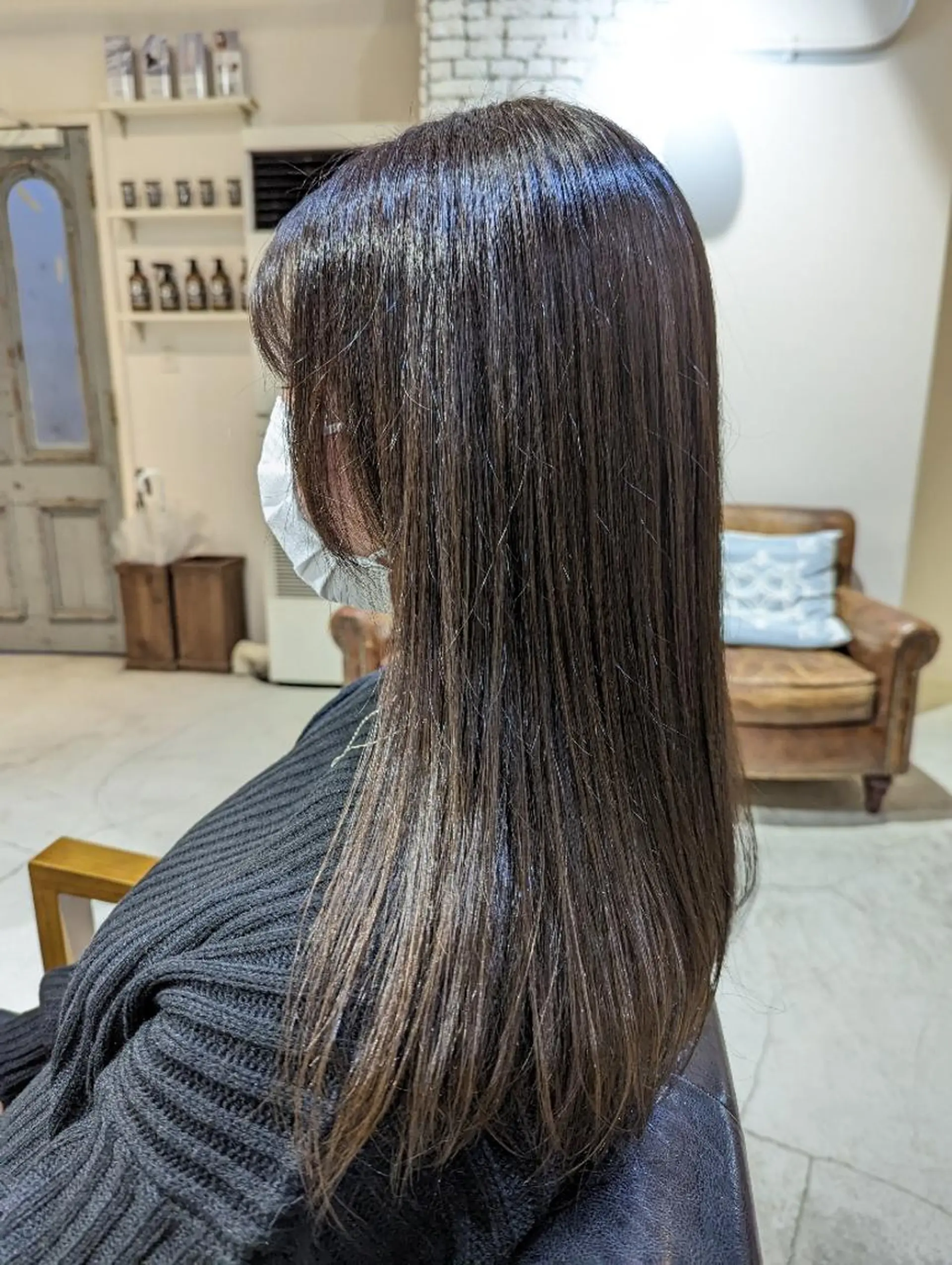 ロング カット ヘアカラー トリートメント nanami /Toiroのヘアスタイル