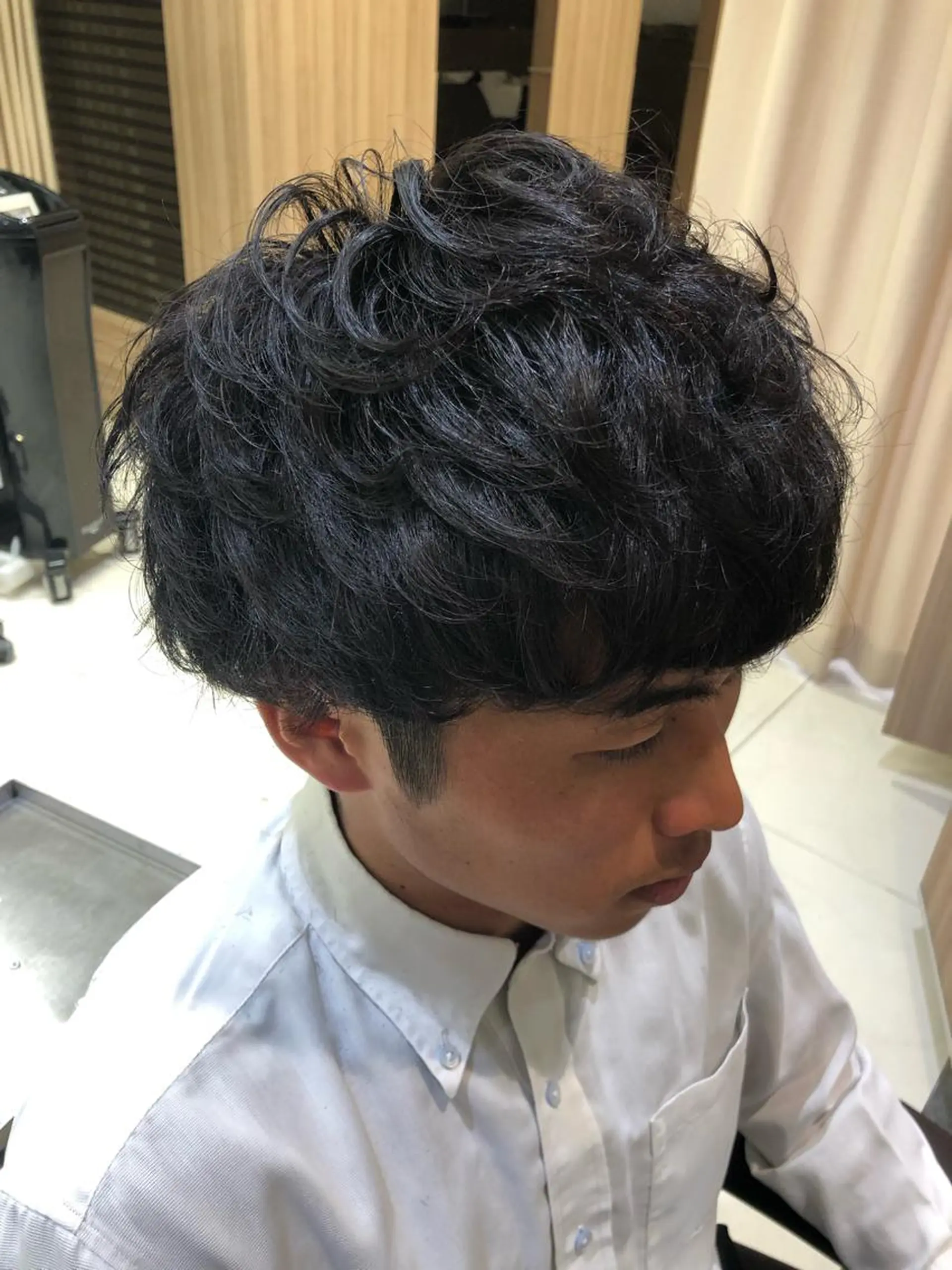 ショート パーマ ヘアアレンジ メンズ メンズパーマ 似合わせカット カット パーマ メンズパーマ特化/ KAORU/店長のヘアスタイル