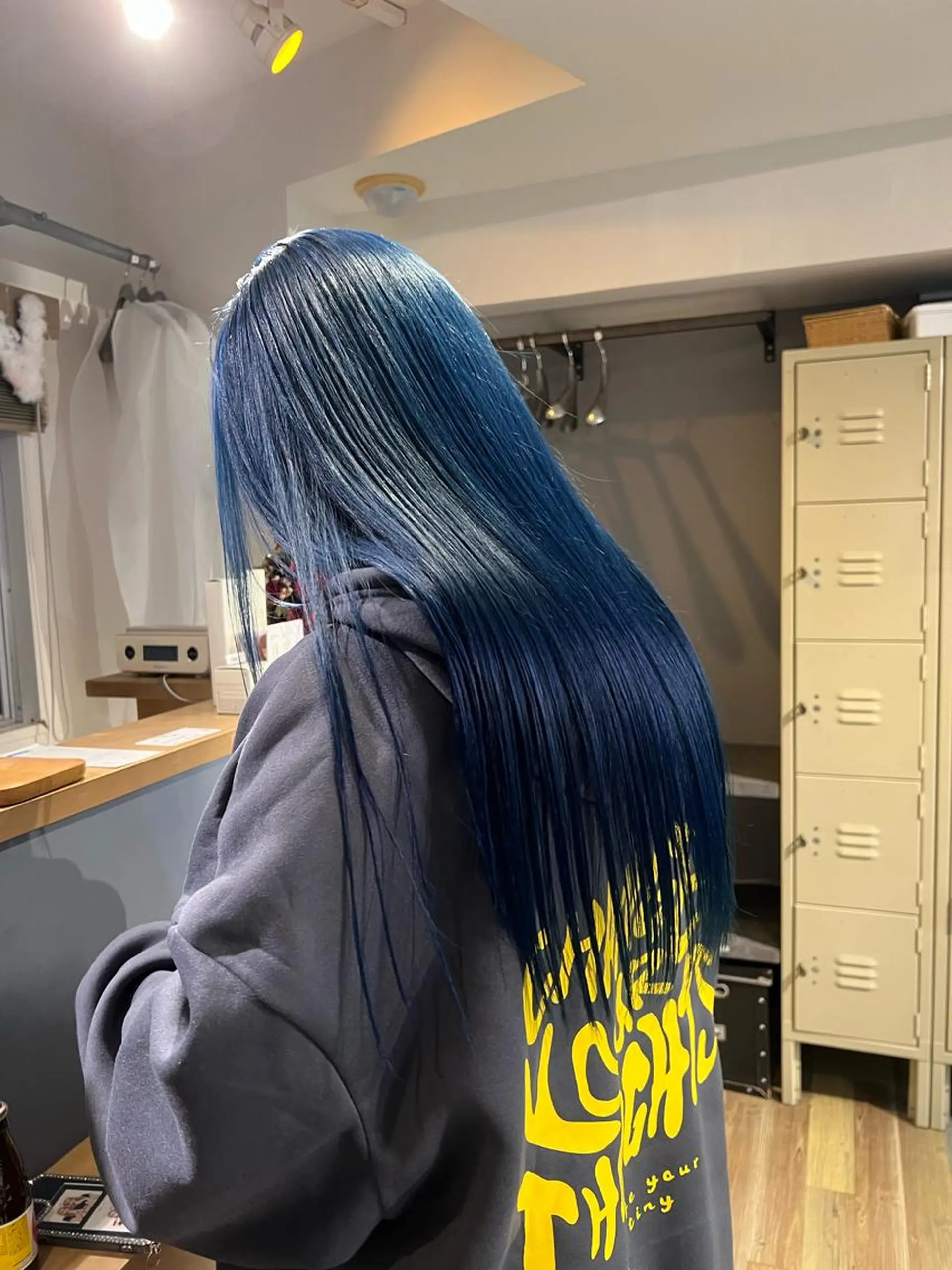 セミロング カラー カット ヘアカラー トリートメント happy  man 🌸血色カラー🌸のヘアスタイル