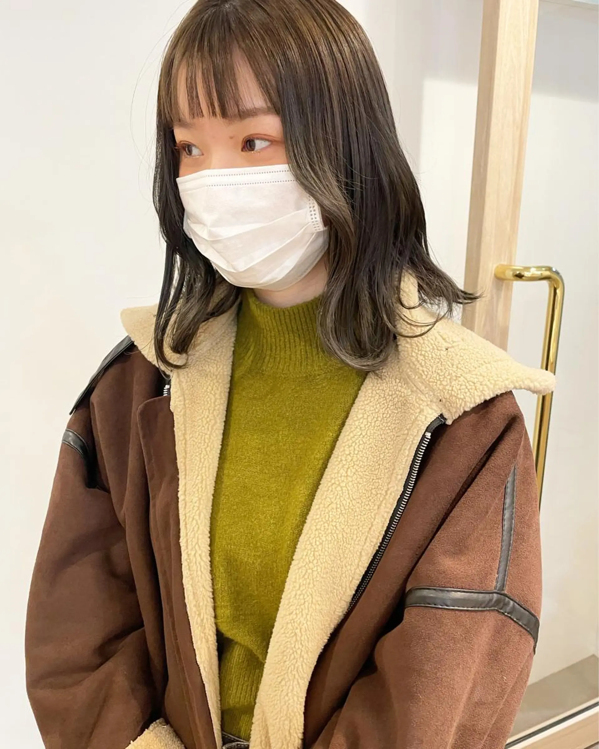 ロング カラー 佐藤 永夏のヘアスタイル