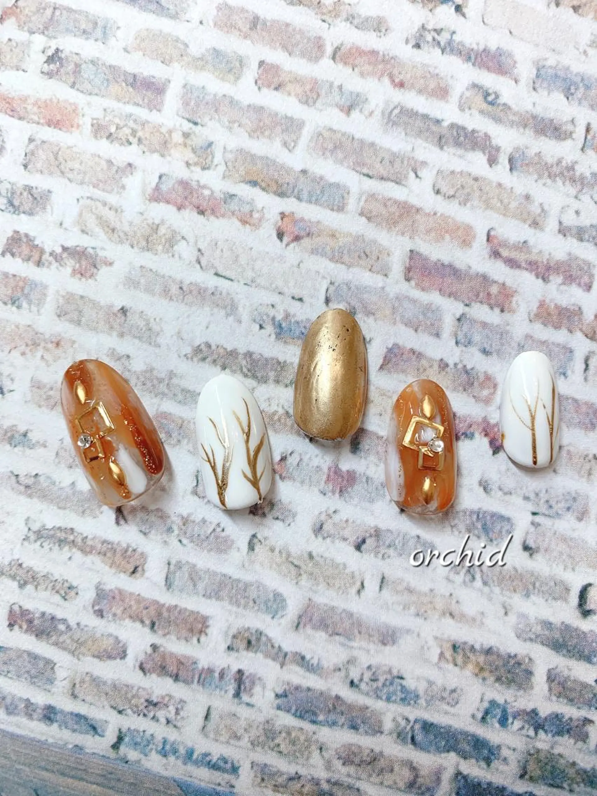 ネイル orchid ♡オーキッドのネイルデザイン