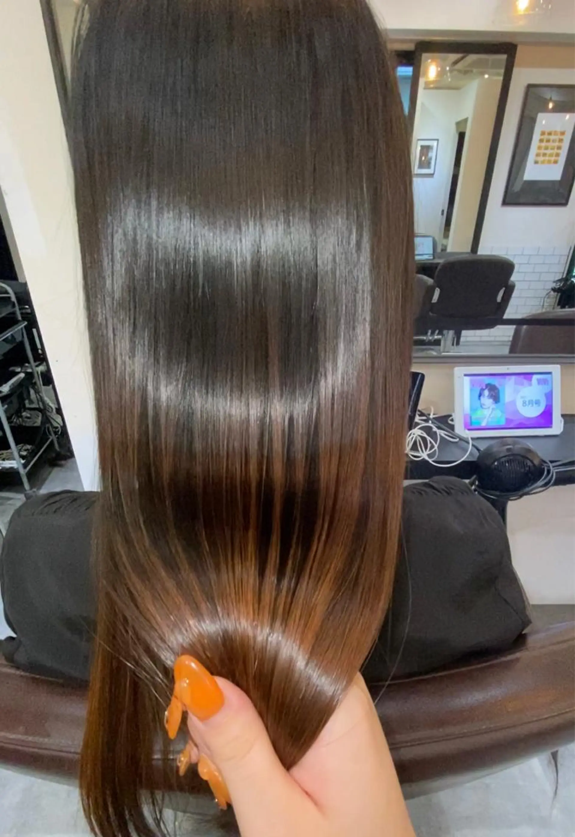 ロング 髪質改善 トリートメント トリートメント 美髪✨髪質改善 &艶カラーmanaeのヘアスタイル