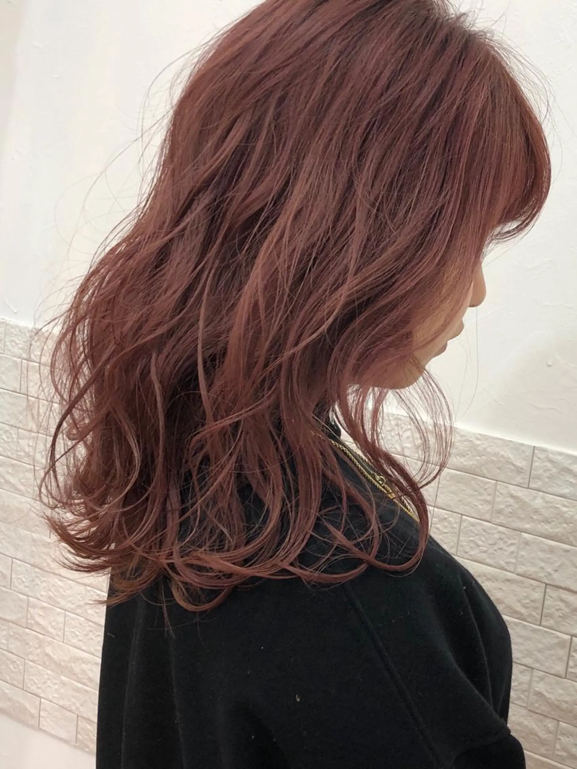 ロング カラー ショート 嶋津祥希のヘアスタイル