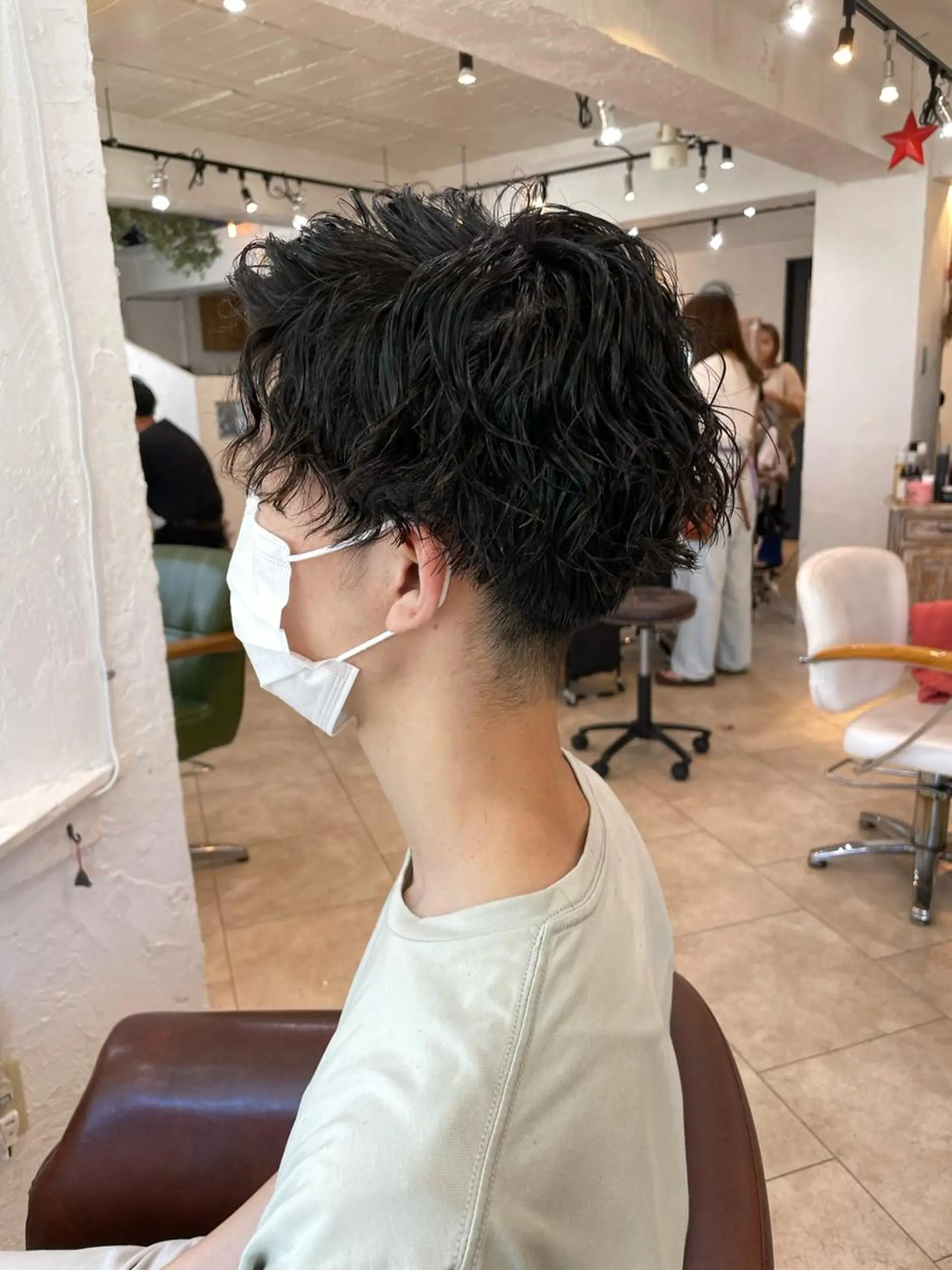 パーマ メンズ あしかが ゆいとのヘアスタイル