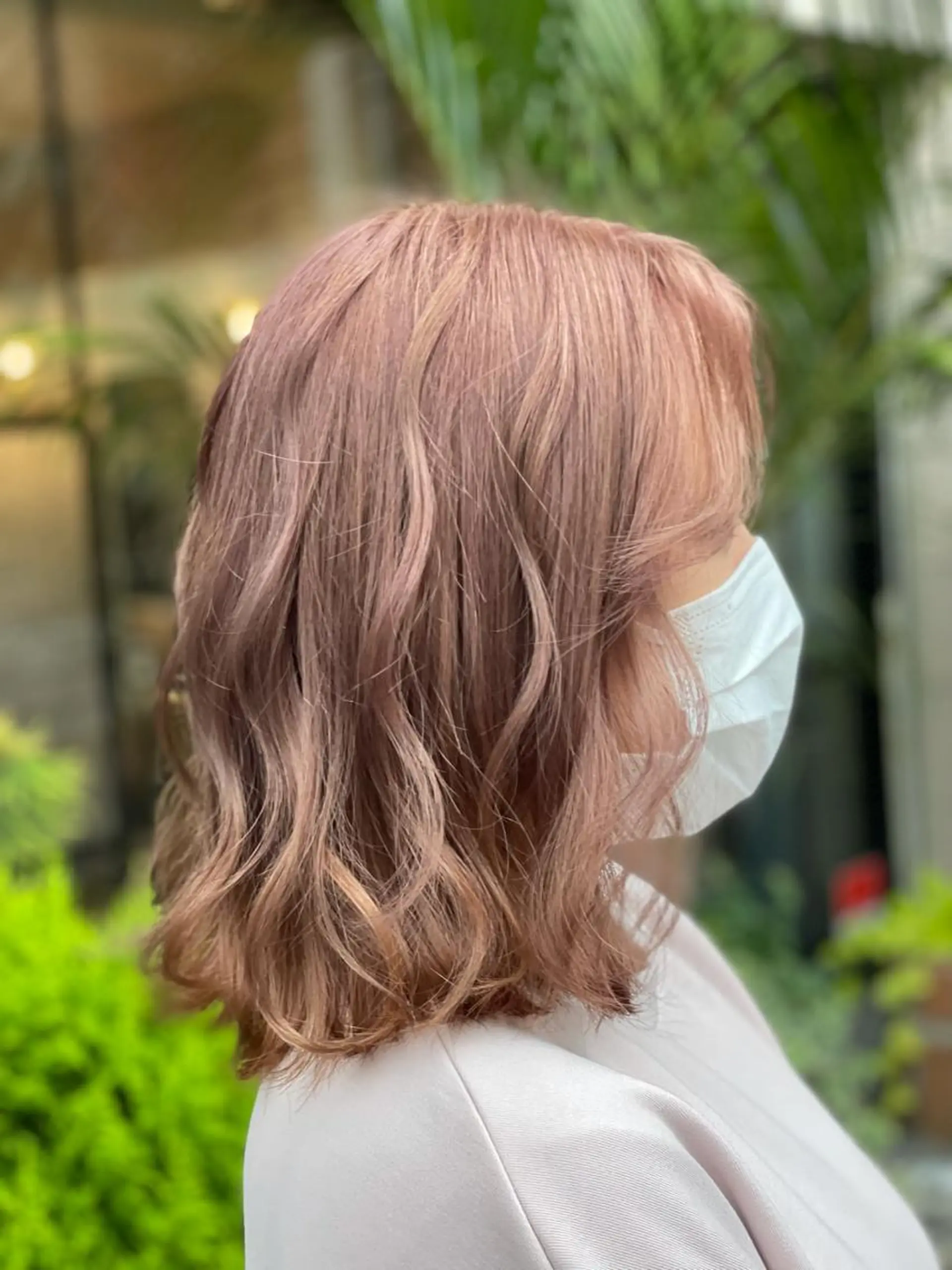 ミディアム カット ヘアカラー トリートメント SHIAN八王子 🇫🇷山本実穂のヘアスタイル