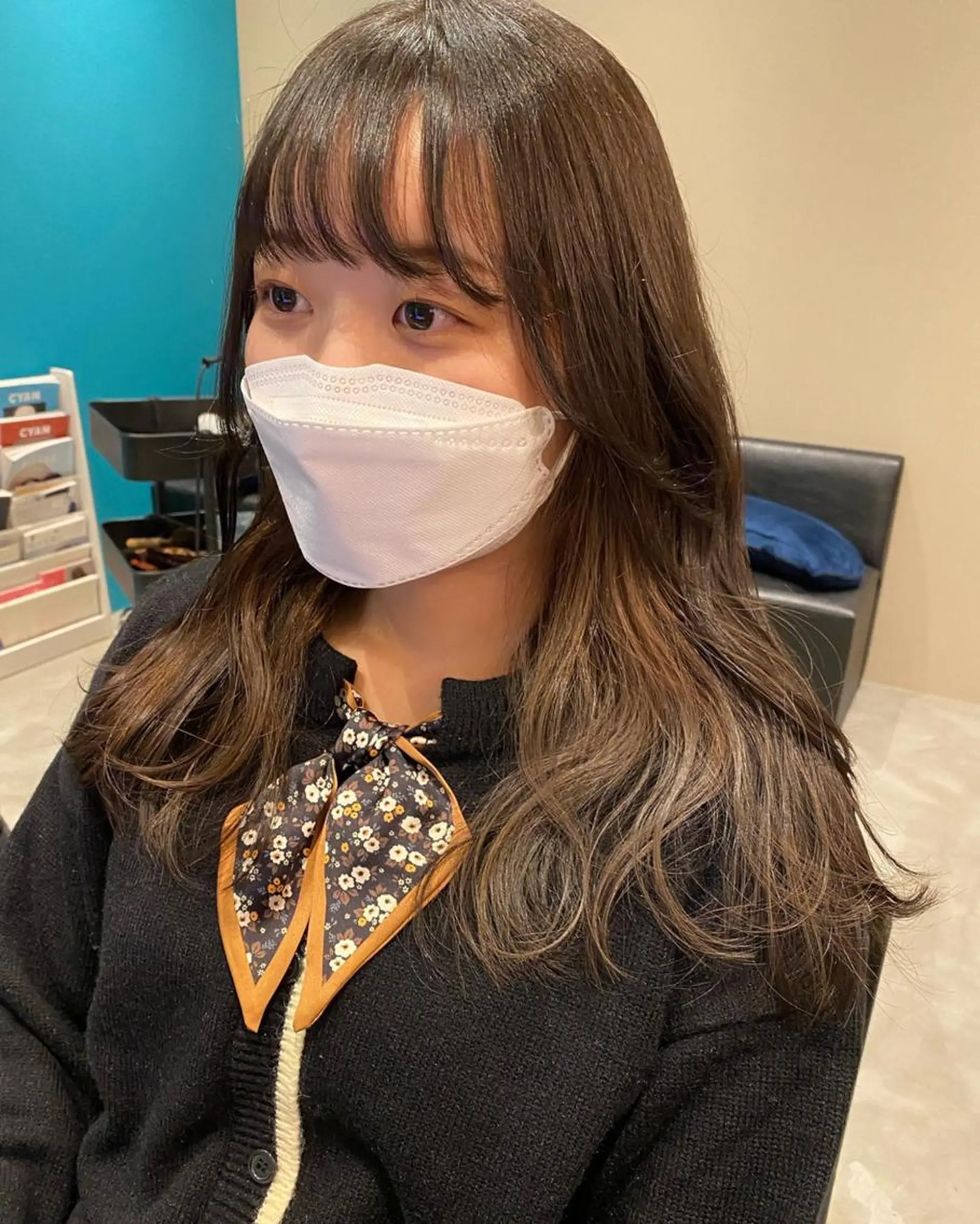 ショート カラー パーマ メンズ キッズ マツエク・マツパ メンズインナーカラー インナーカラー Sanctuary with Eden所属・山本 銘子のヘアスタイル