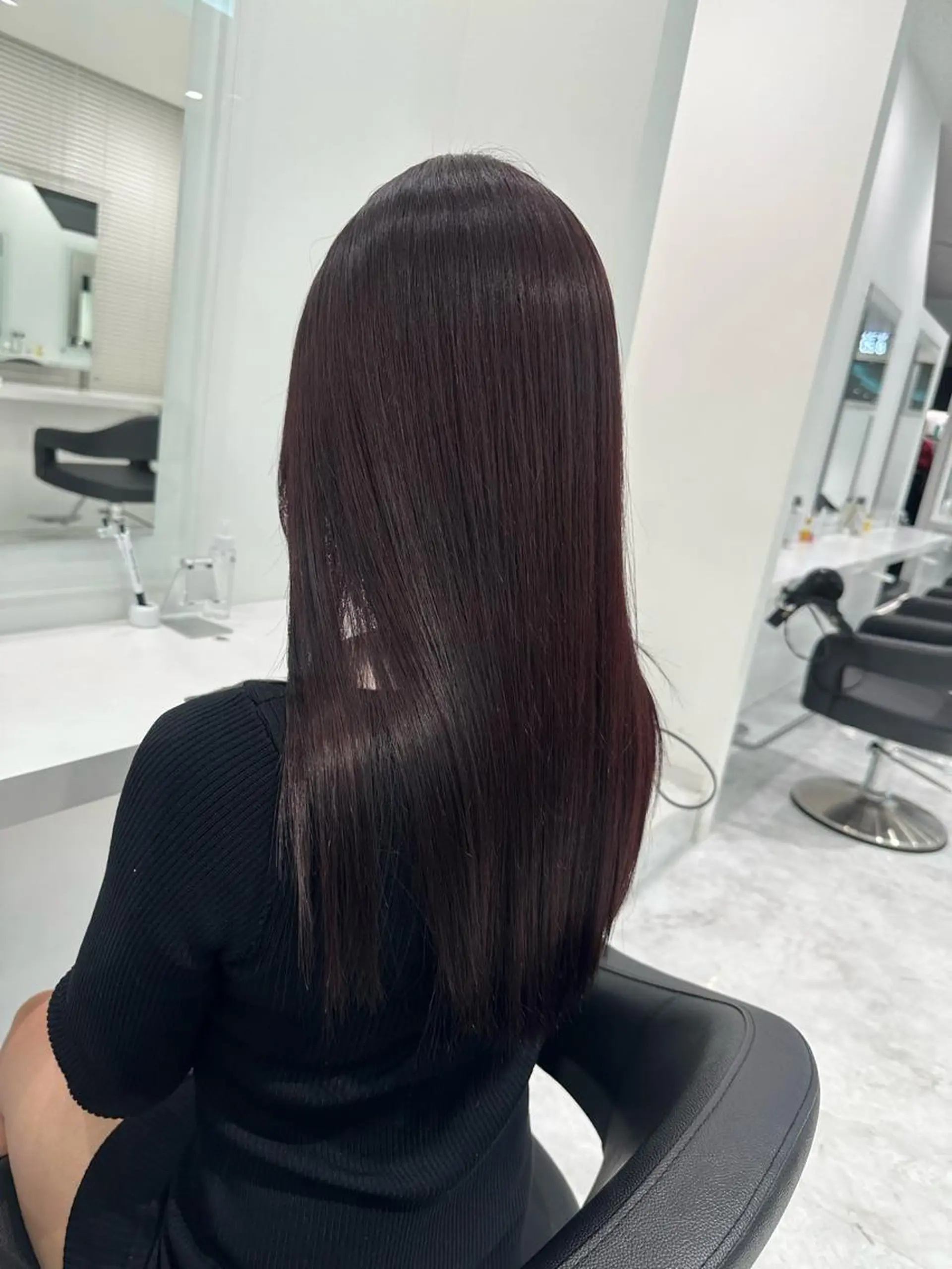 ロング カラー ヘアアレンジ カット ヘアカラー 縮毛矯正 トリートメント ヘッドスパ ♡上品韓国髪♡ブラ ウン/SAYATOのヘアスタイル