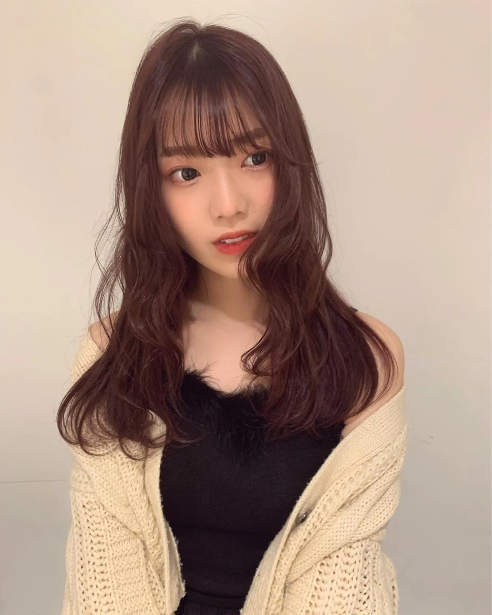 ロング カラー ヘアアレンジ ラベンダーカラー ピンクカラー ピンクラベンダー ヘアカラー トリートメント 🎀taro ブリーチなしカラーのヘアスタイル