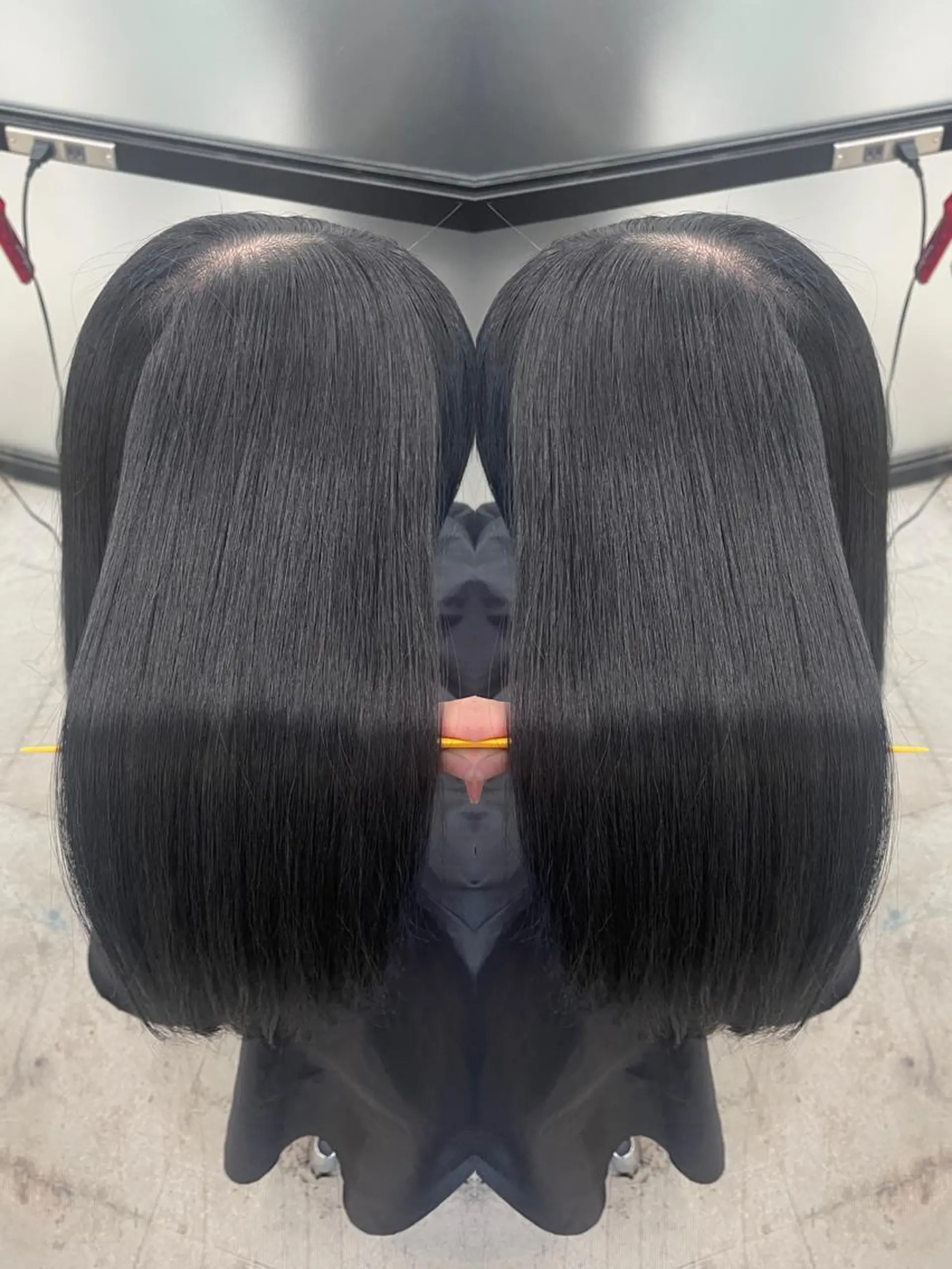 ロング カラー カット ヘアカラー トリートメント dx share salon 渋谷所属・髪質改善ヘアエステ Soruhaのヘアスタイル