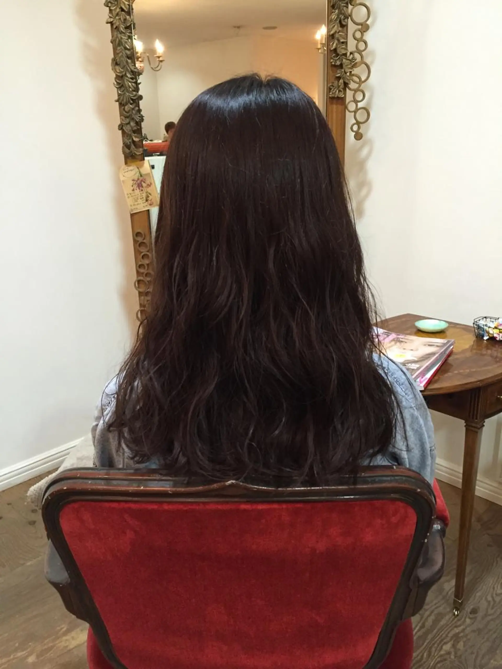 セミロング パーマ セミロングパーマ 三好 美里のヘアスタイル