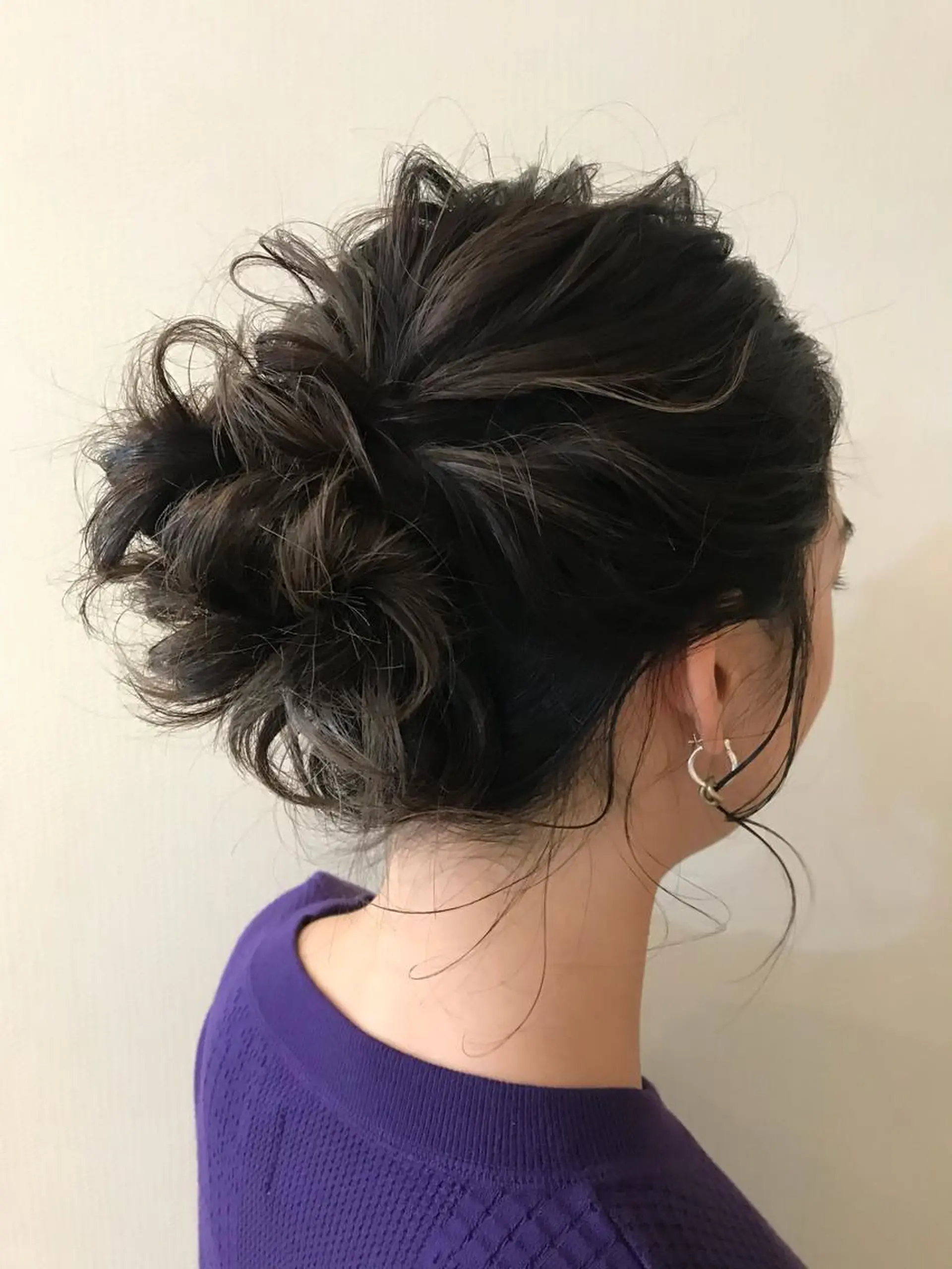 ショート ヘアアレンジ ボブ ヘアセット Aloa透明感ヘア ♡kanami♡のヘアスタイル