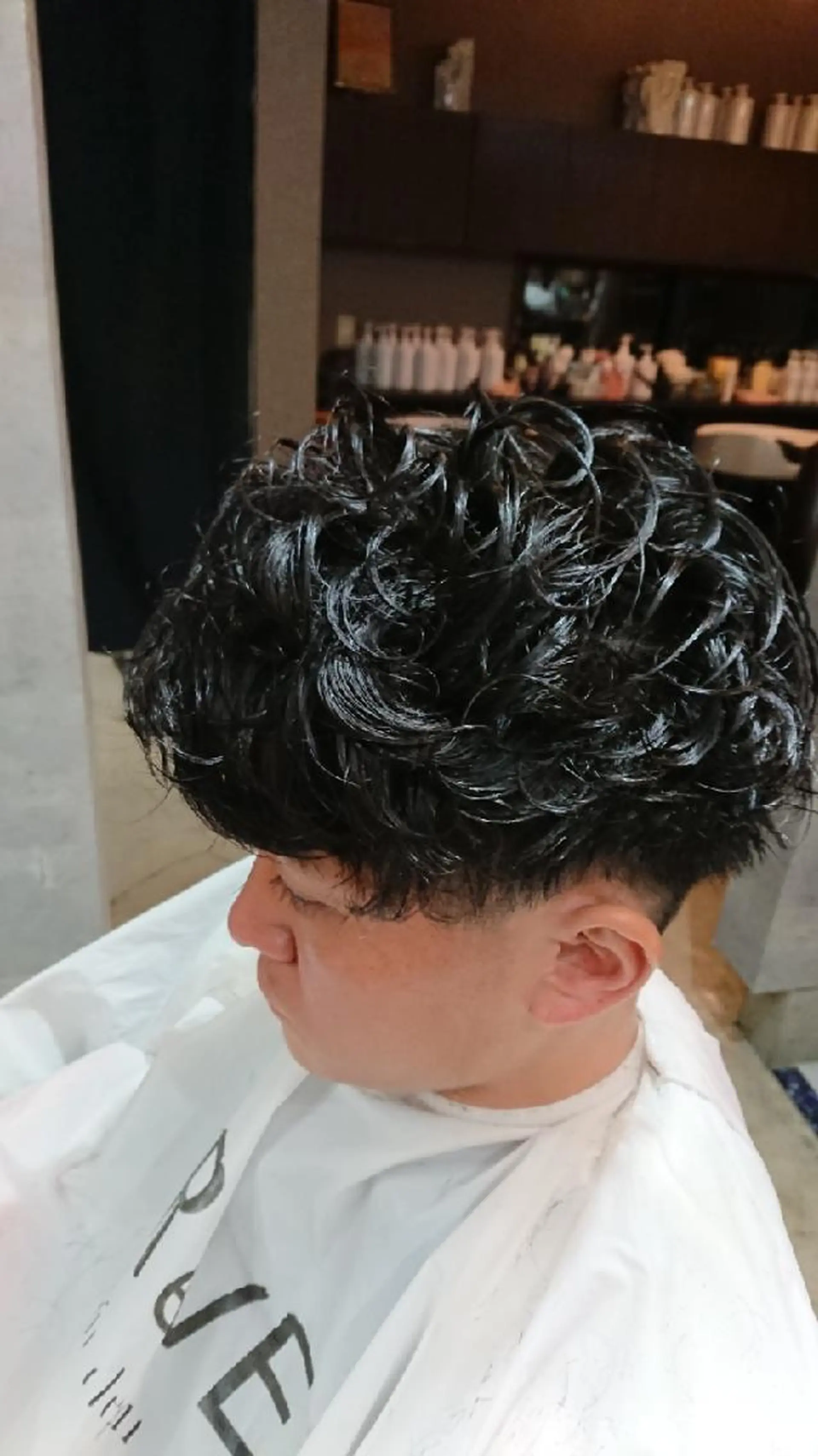 メンズ パーマ 浅野  勇貴のヘアスタイル