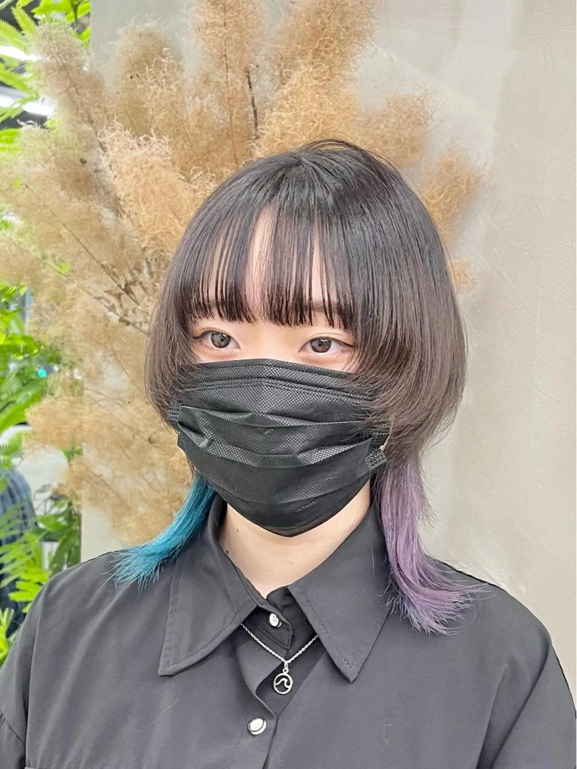 ミディアム カット ヘアカラー トリートメント ウルフ/レイヤー ⚡️ITSUKU⚡️のヘアスタイル