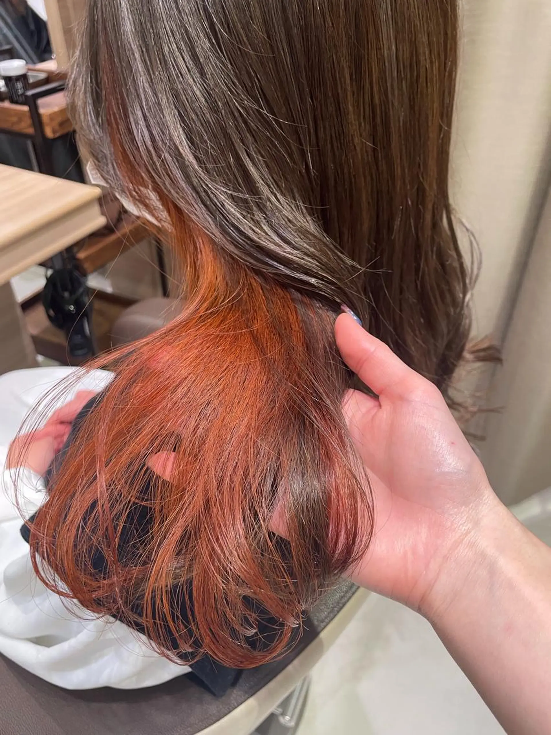 ロング カラー メンズ特化/ パーマChihoのヘアスタイル