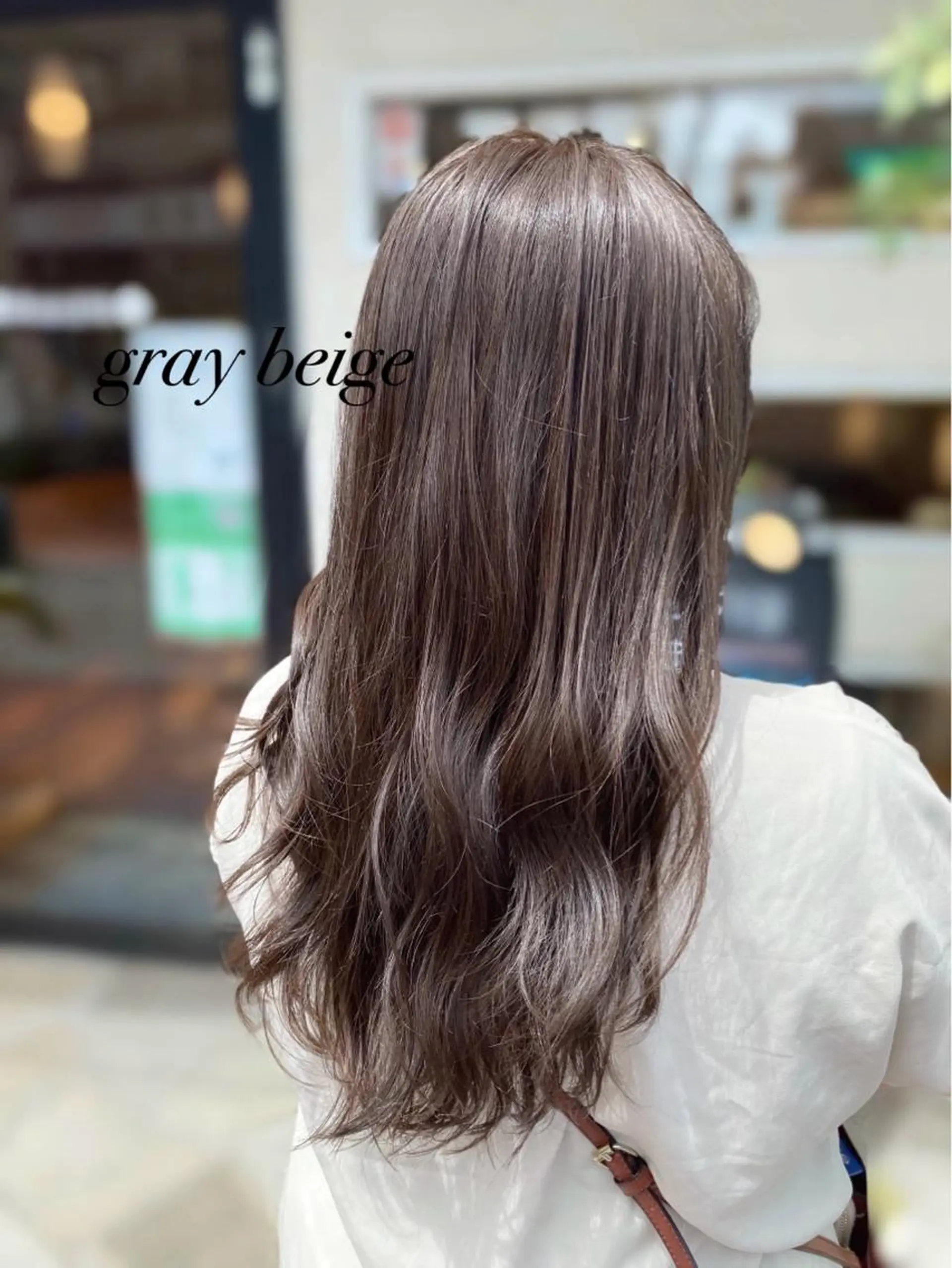 ロング カラー ヘアアレンジ イルミナカラー 高橋胡桃🪽 ディレクターのヘアスタイル