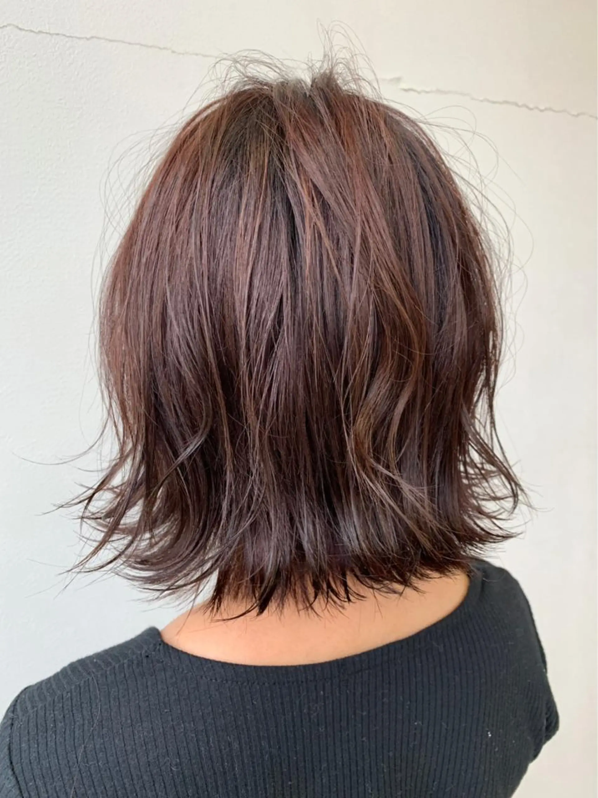 ミディアム カラー パーマ ヘアアレンジ メンズ キッズ ネイル マツエク・マツパ 川上 有香のヘアスタイル