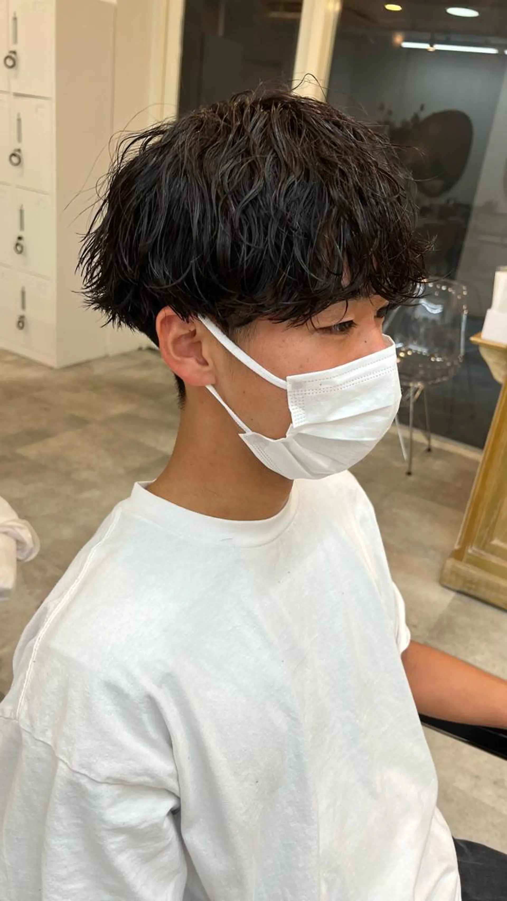 パーマ カット パーマ .Hallis所属・🔥メンズ特化🔥 永瀬椋のヘアスタイル