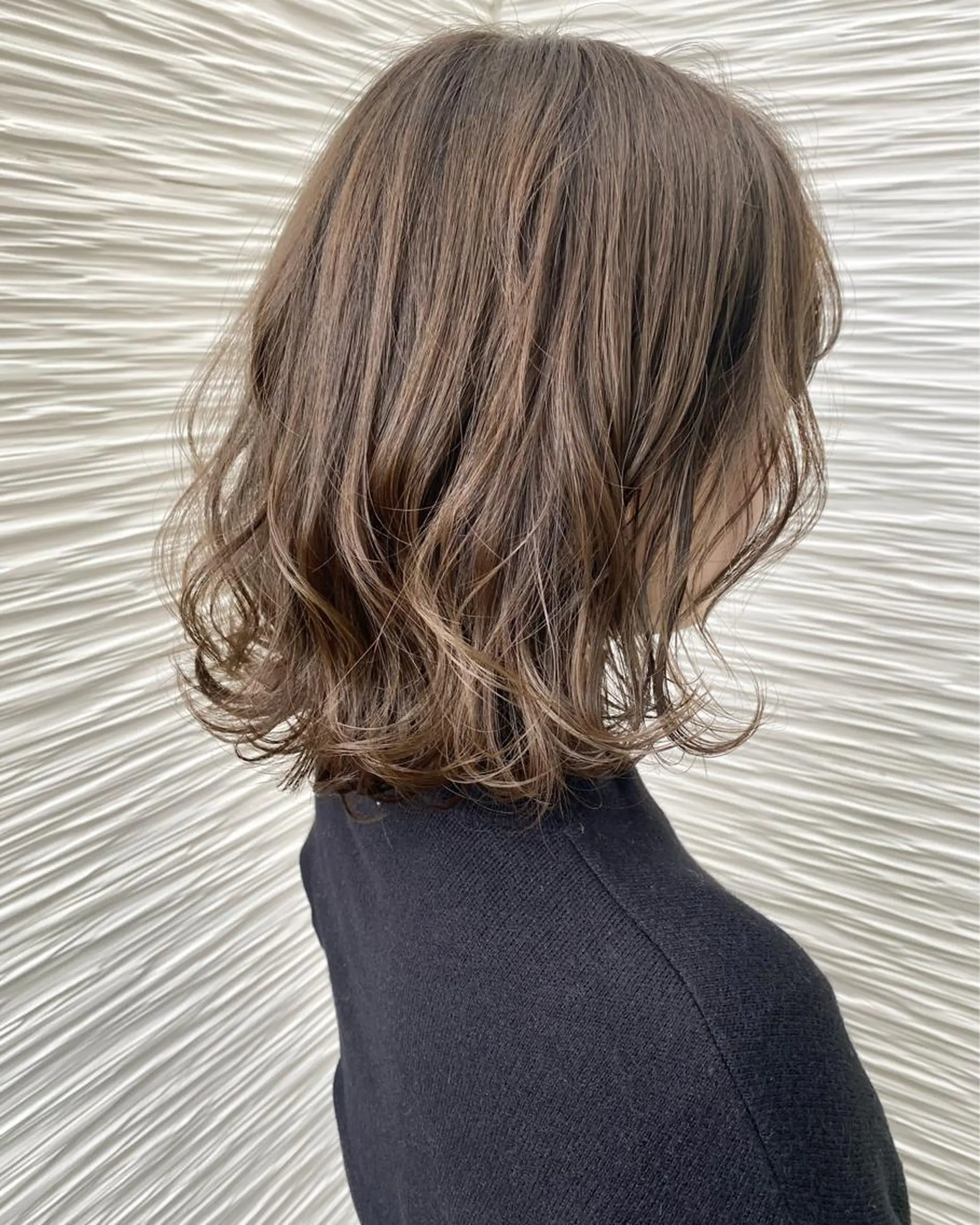 ミディアム カラー ベージュカラー ブラウンカラー オリーブブラウン オレンジ 【浜松・豊橋】 ニシモトのヘアスタイル