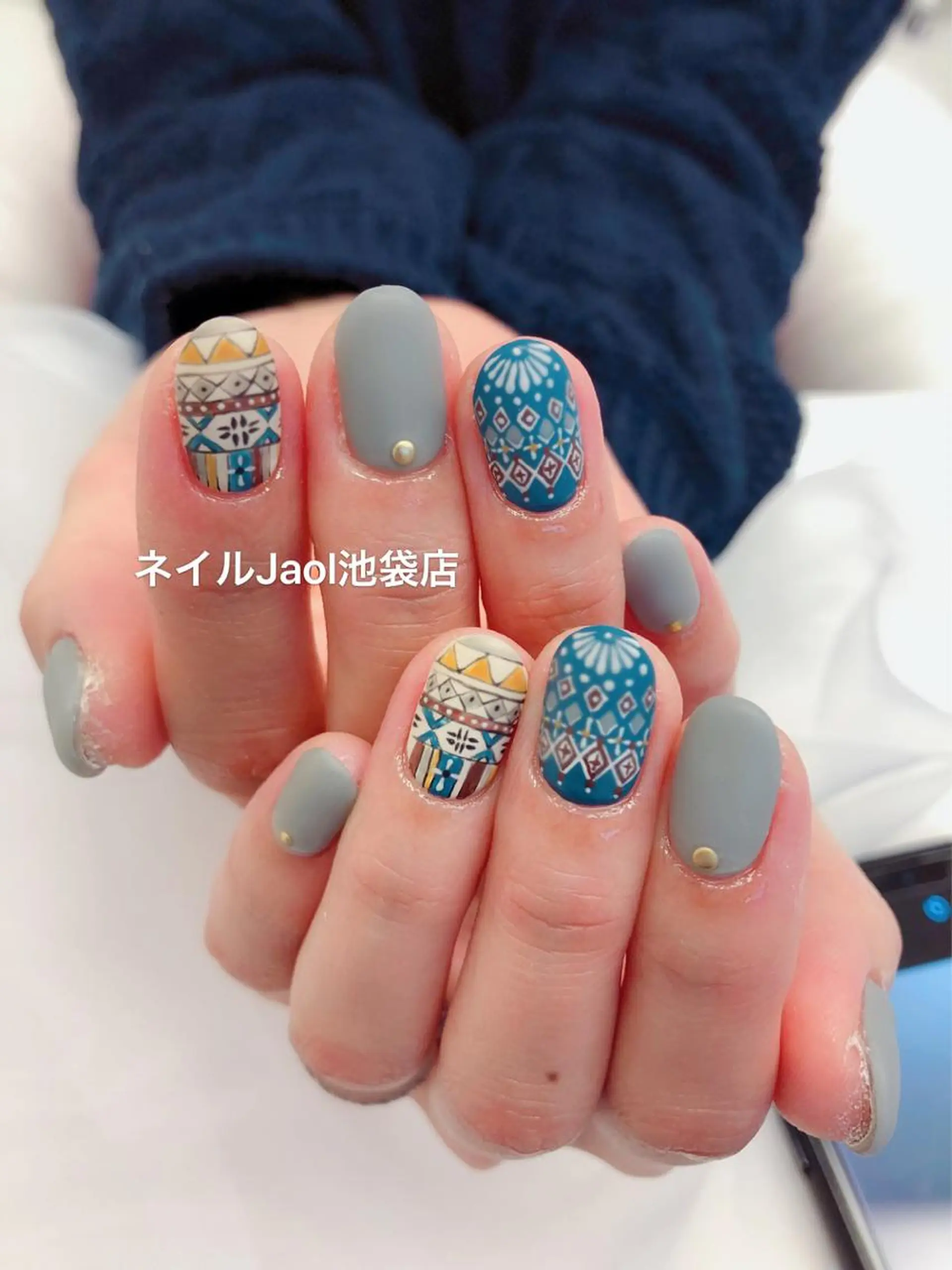 ミディアム nail jaol池袋店所属・ネイルJaol 池袋のネイルデザイン