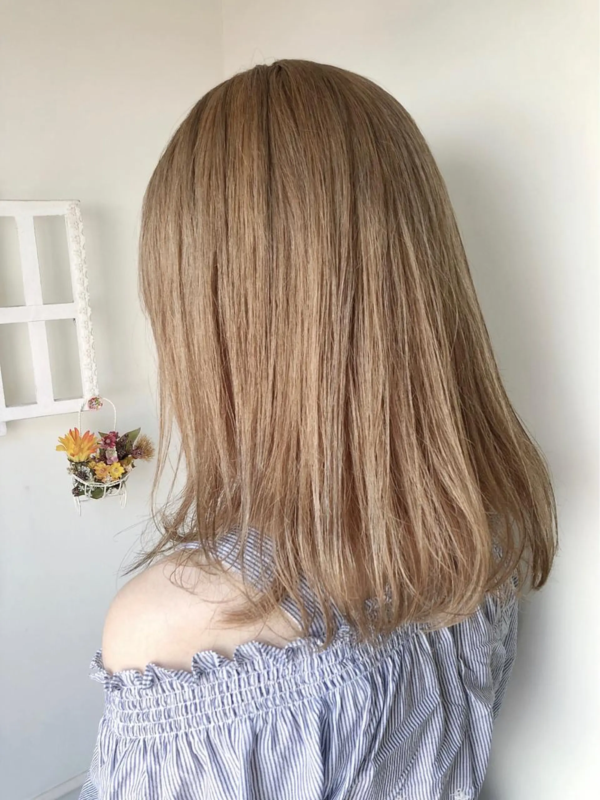 ミディアム カラー HAUS 片山みほのヘアスタイル