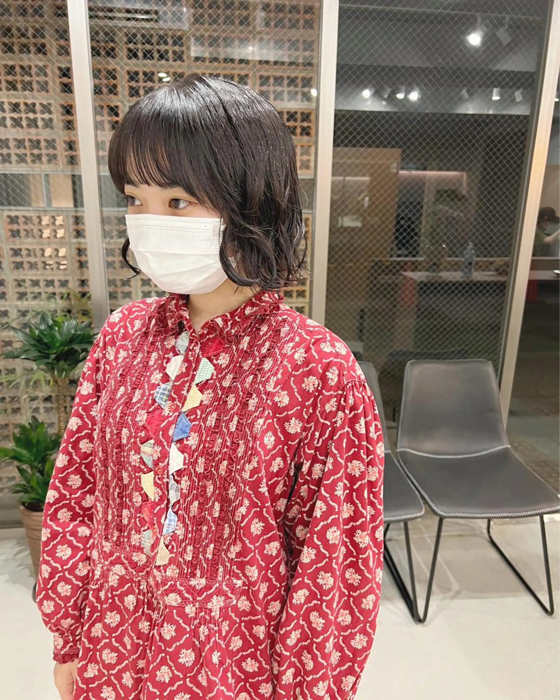 パーマ ボブパーマコテ巻き風 パーマNo1深江秀平のヘアスタイル