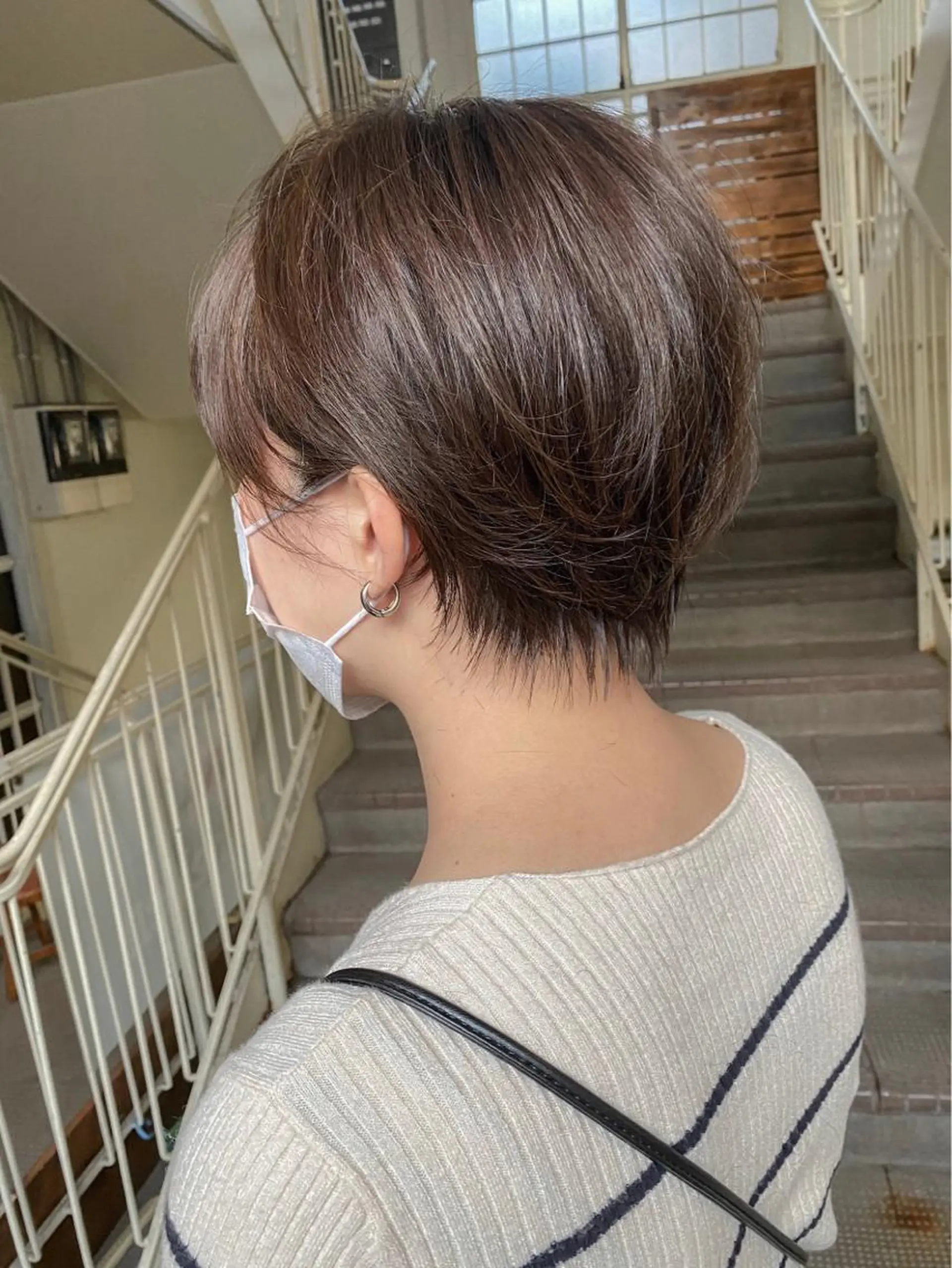 ショート ブリーチ特化/レイヤ ーカット🥀マサルのヘアスタイル