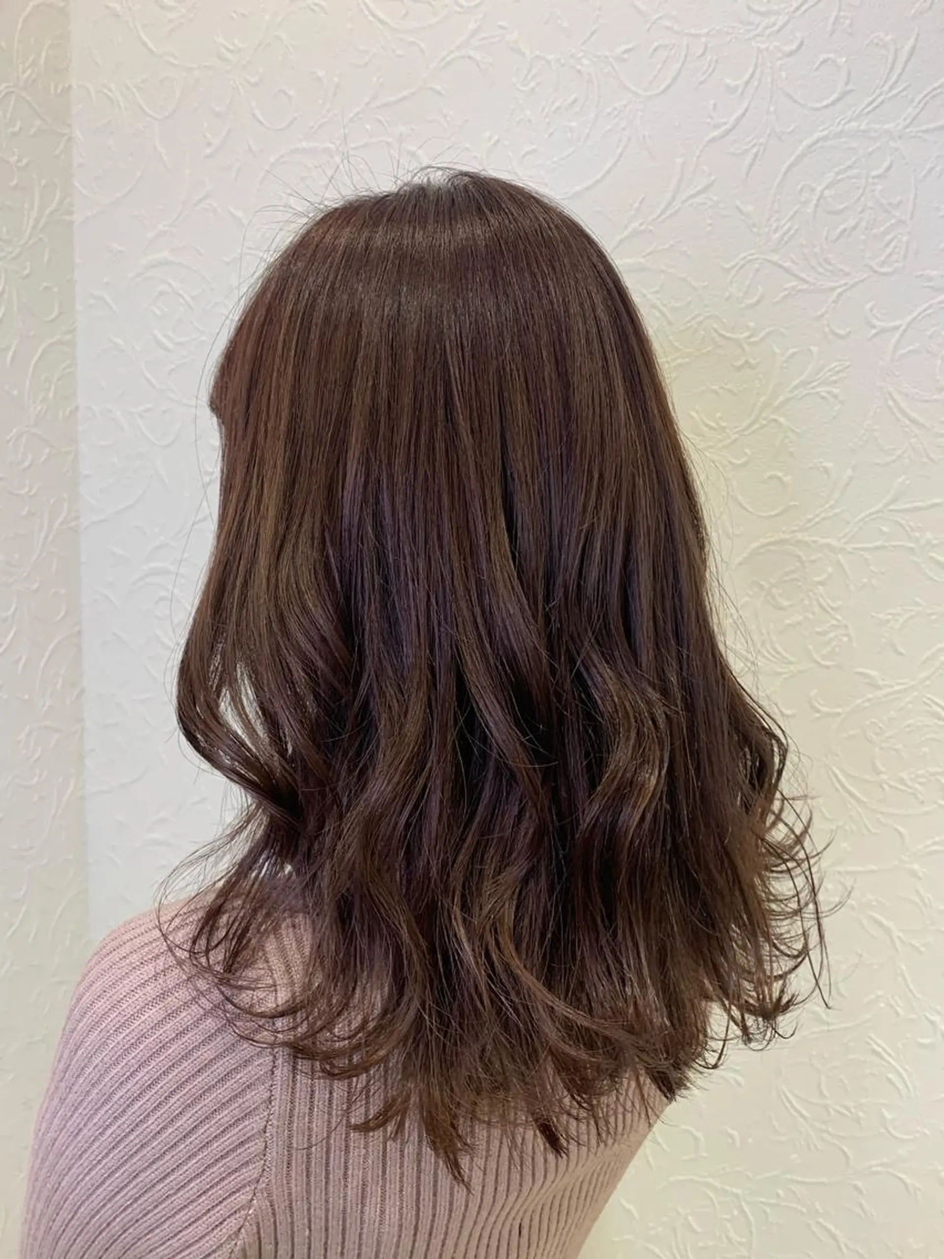 セミロング カラー tori六甲道所属・六反 仁哉のヘアスタイル