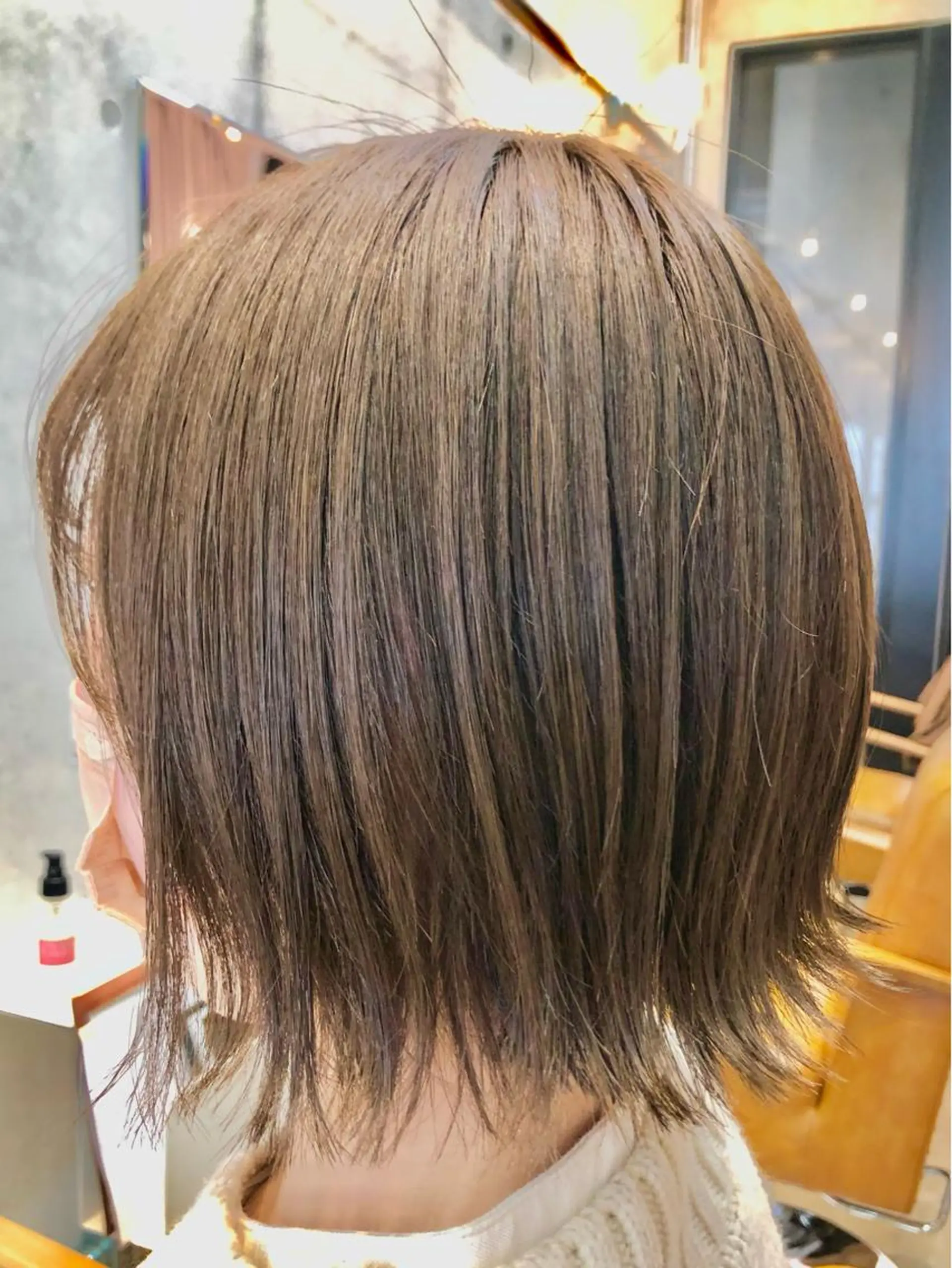 ショート カコ/レイヤーカット ヘアアレンジのヘアスタイル