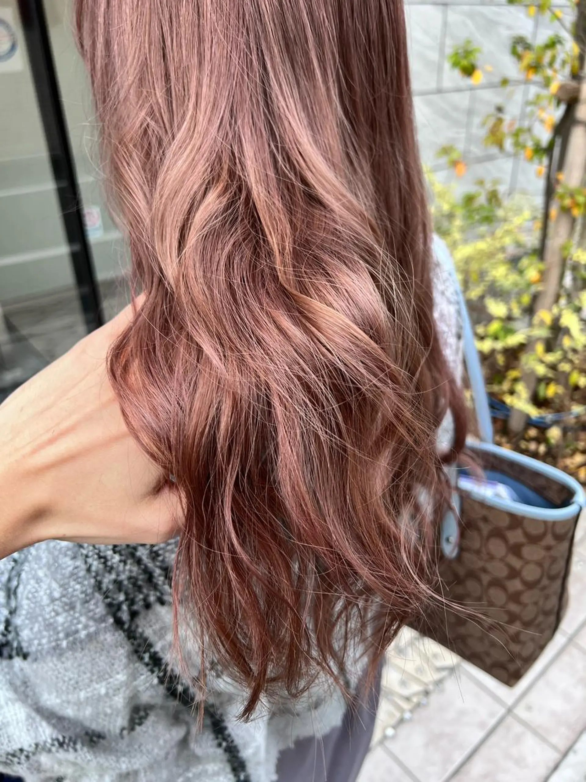 セミロング カラー 💎エクステ専門店 BIZE梅田🇰🇷のヘアスタイル