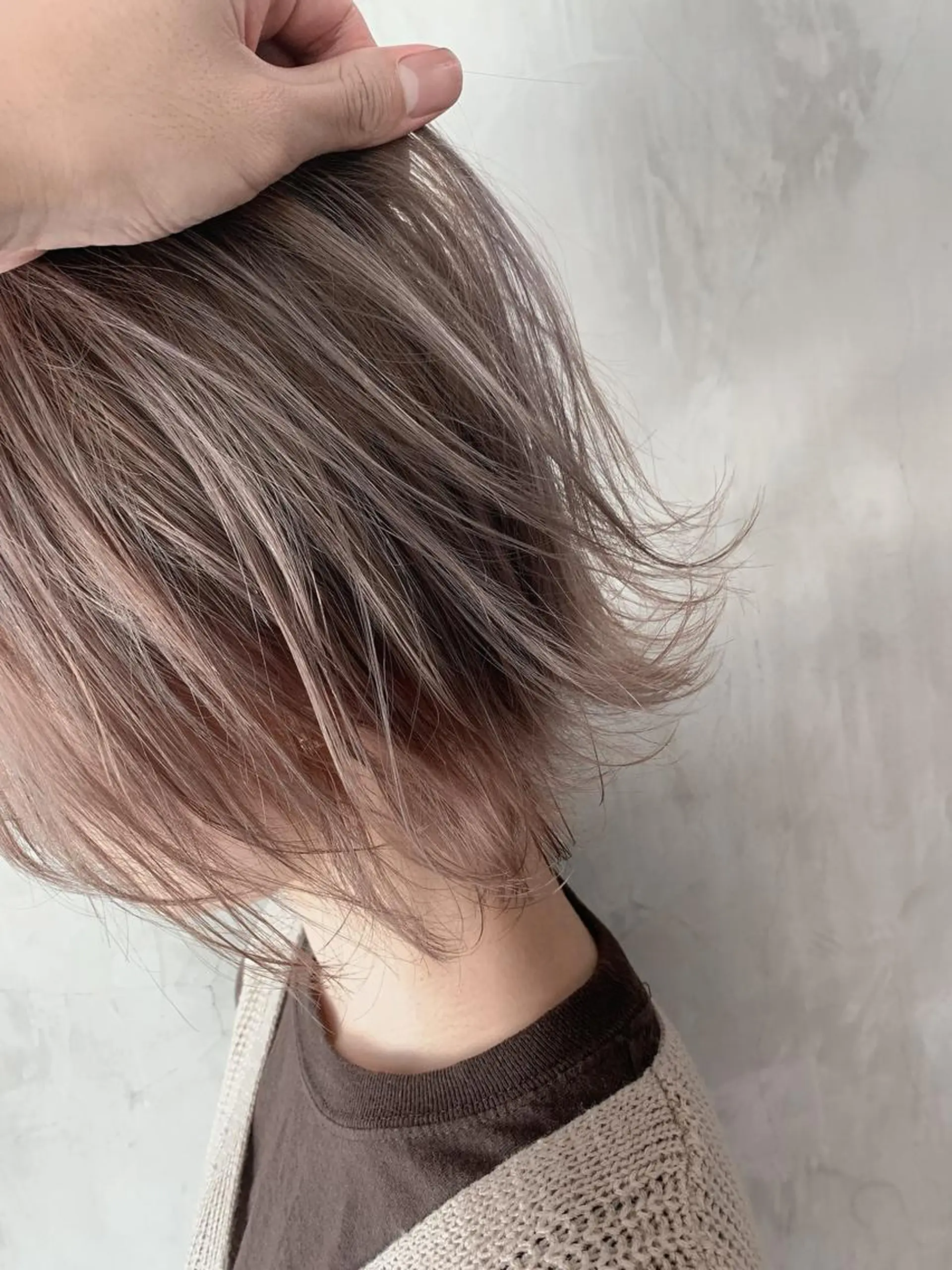 ショート カラー SAKURA 原宿所属・なかの たくみのヘアスタイル