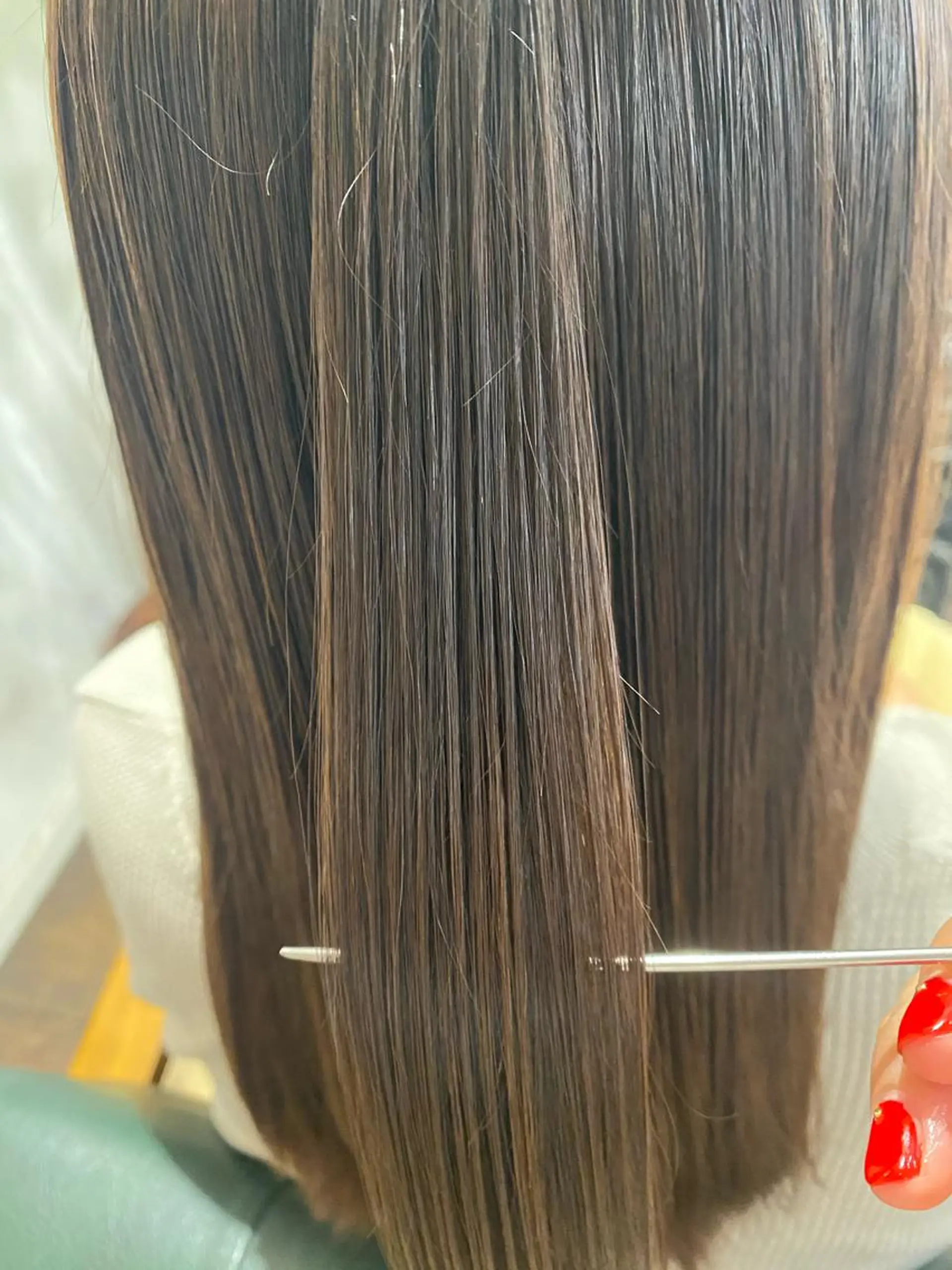 ロング パーマ La  SHE's 天王寺店所属・マルヤマ リナのマツエク・マツパデザイン