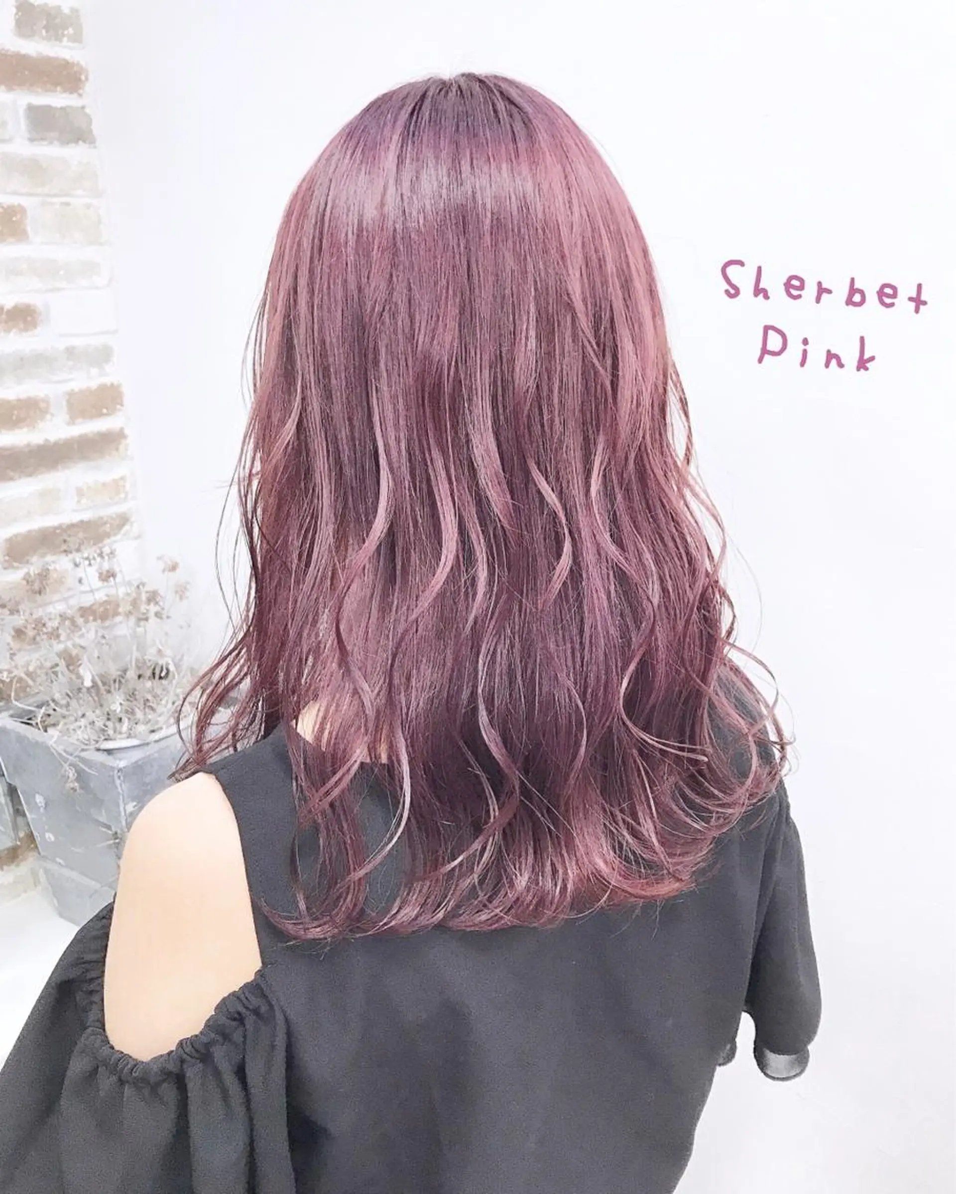 セミロング カラー 韓国ヘア＆透けカラー keita🇰🇷のヘアスタイル