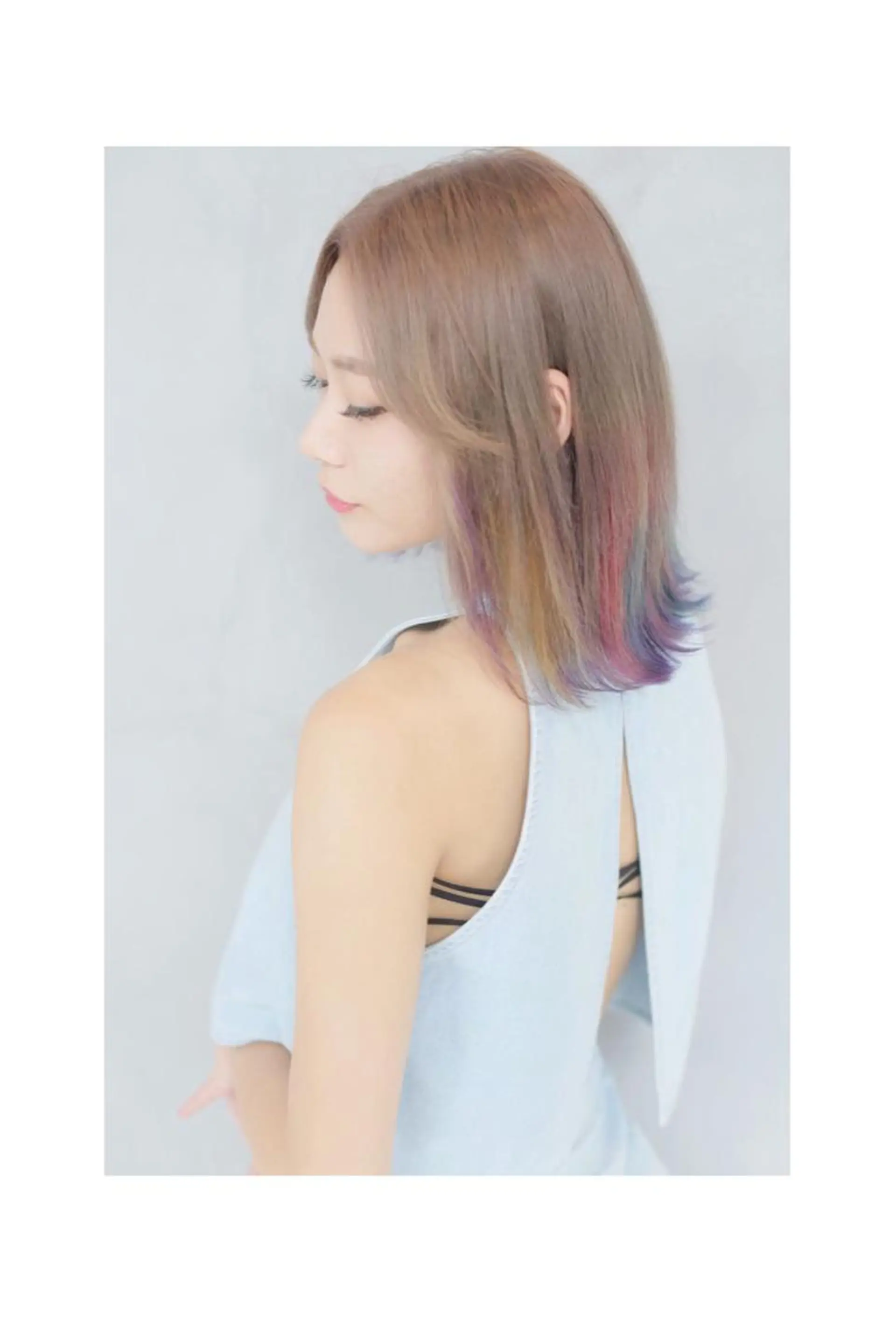 ショート カラー Hair mission【ヘアーミッション】心斎橋所属・エクステ／レイヤー 落合/心斎橋のヘアスタイル