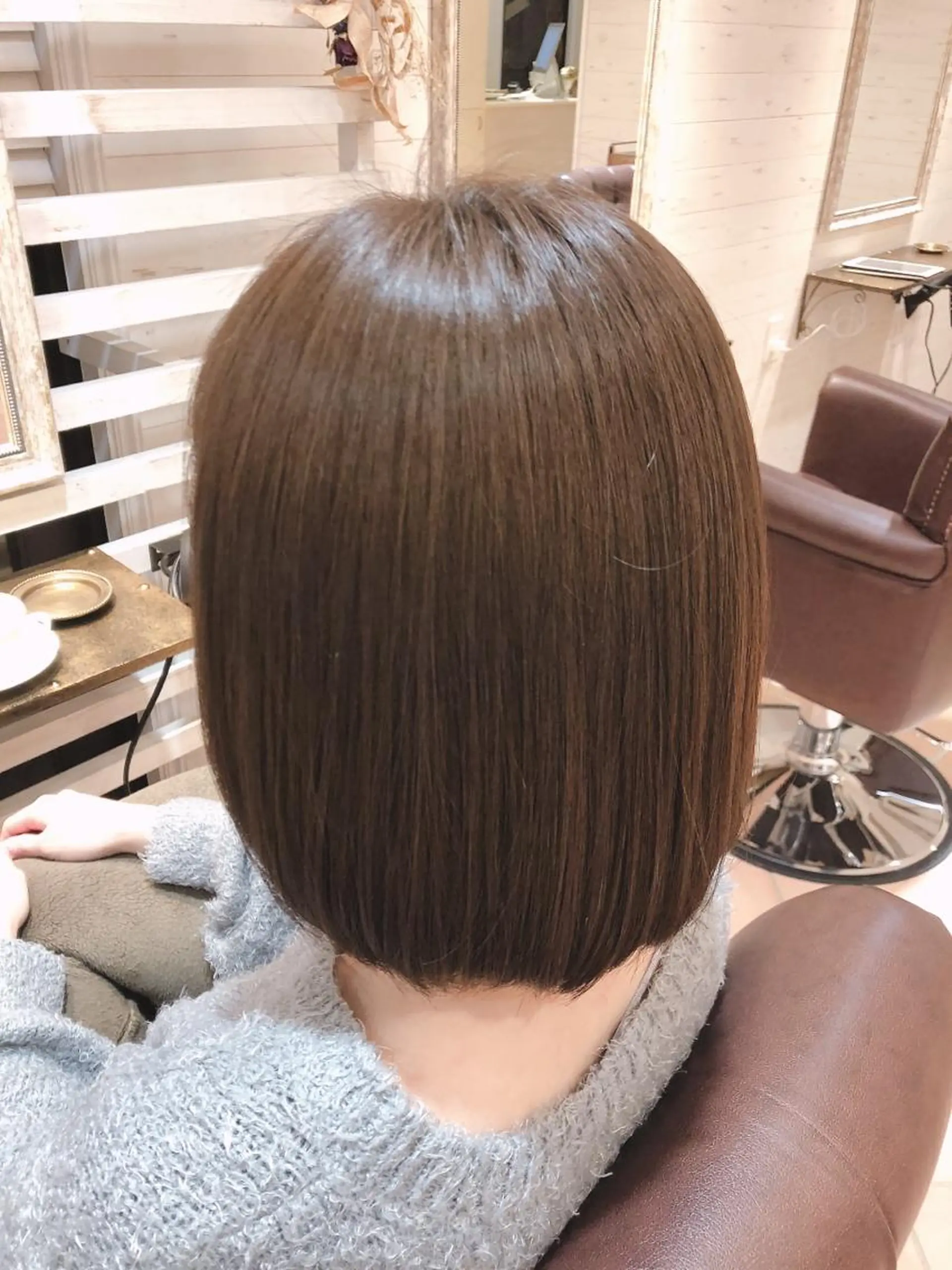 ミディアム ミヤザキ タクトのヘアスタイル