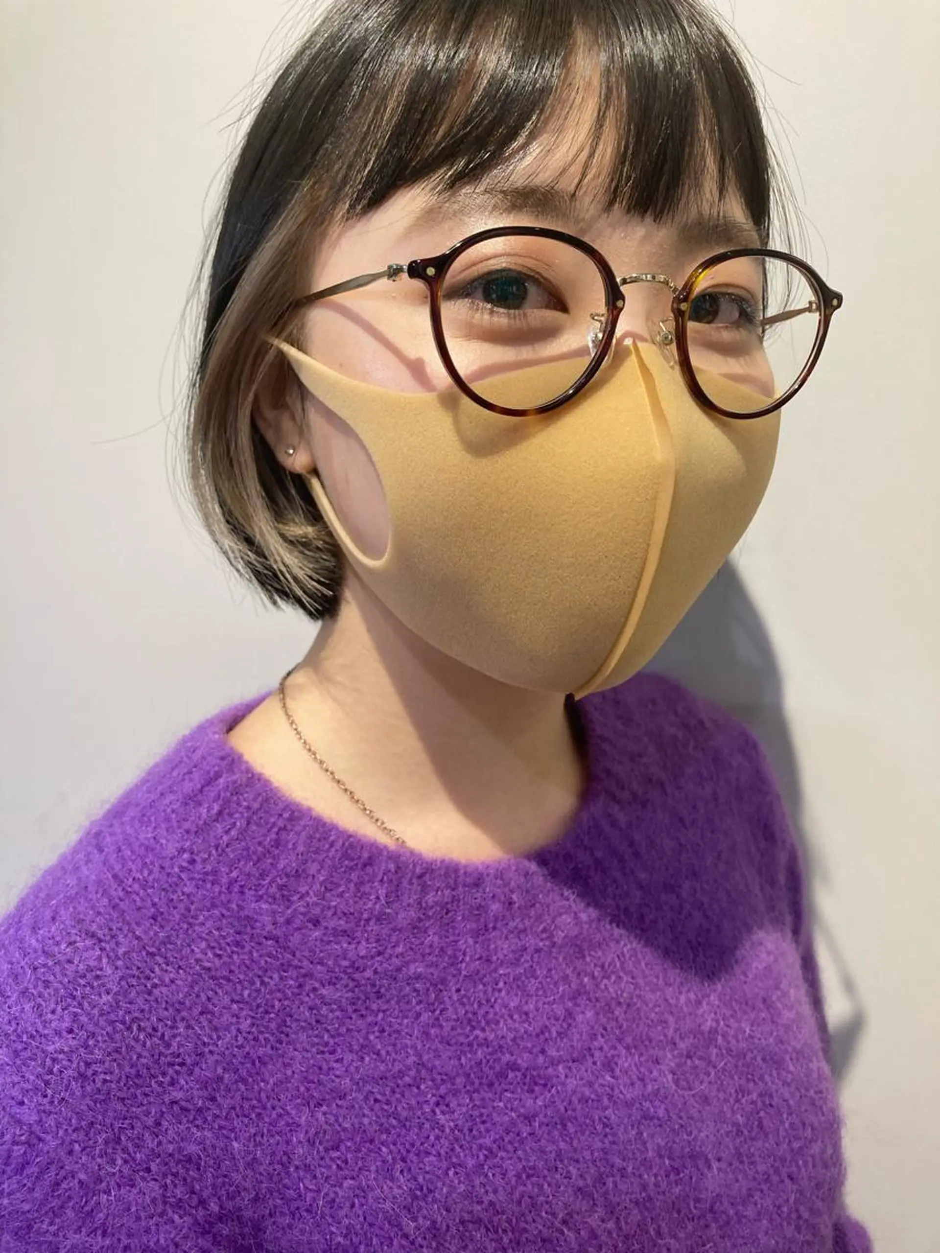 ショート カラー インナーカラー FILMS所属・宮城 星のヘアスタイル