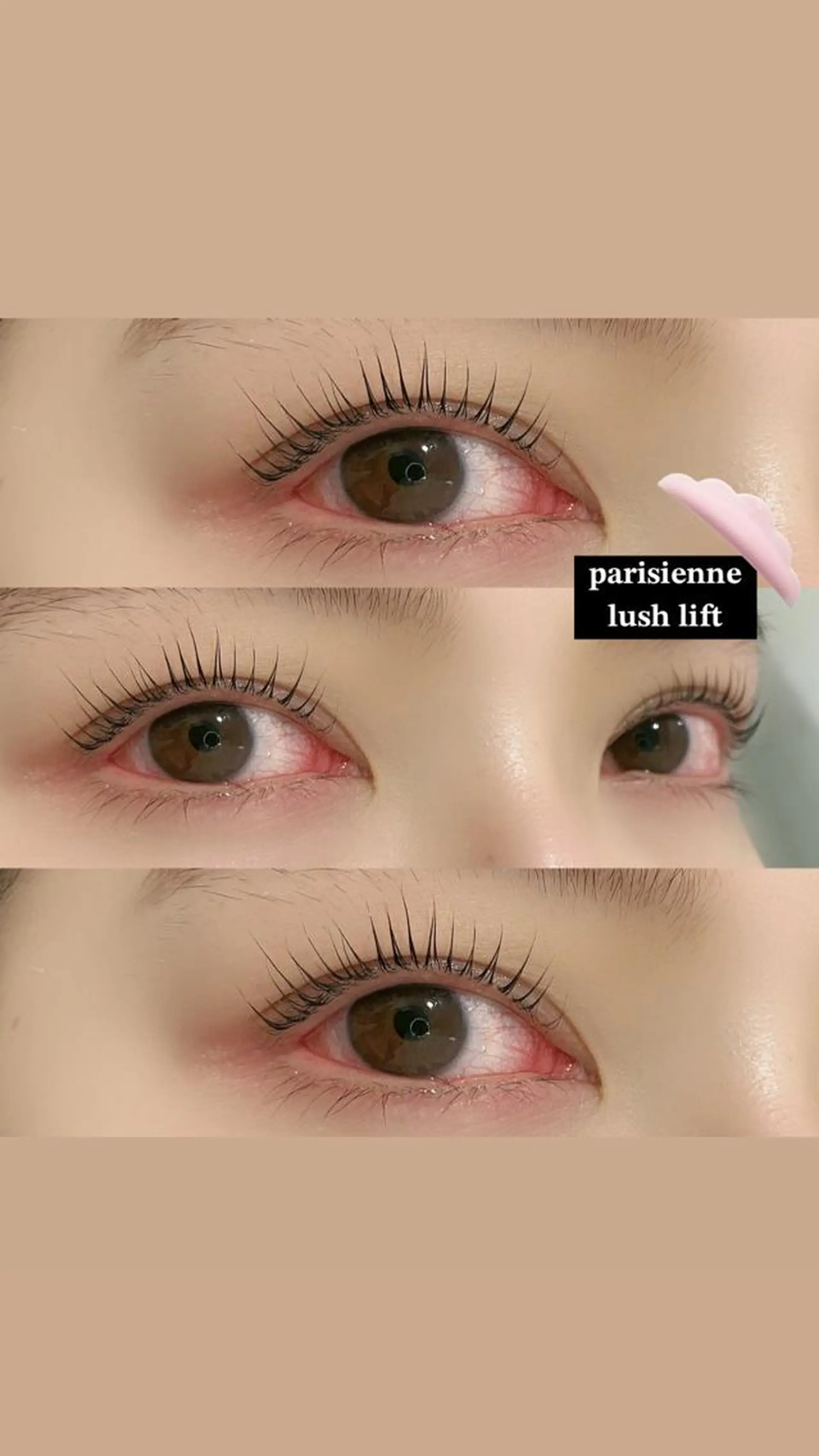 マツエク・マツパ パリジェンヌラッシュリフト まつげパーマ miiia lash所属・miiia lashのマツエク・マツパデザイン