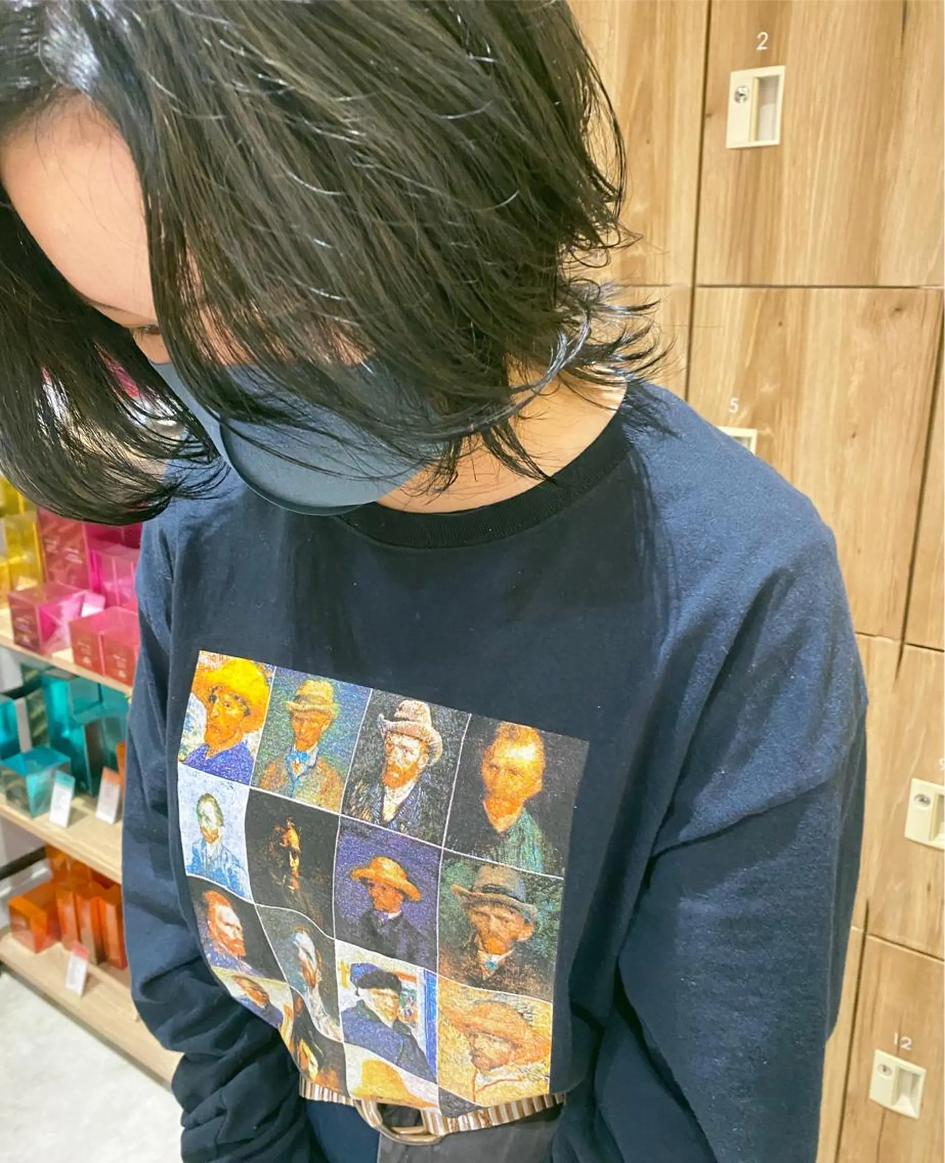 ミディアム カラー ヘアアレンジ ヘアカラー トリートメント ヘッドスパ パーマ指名No1 /namiのヘアスタイル