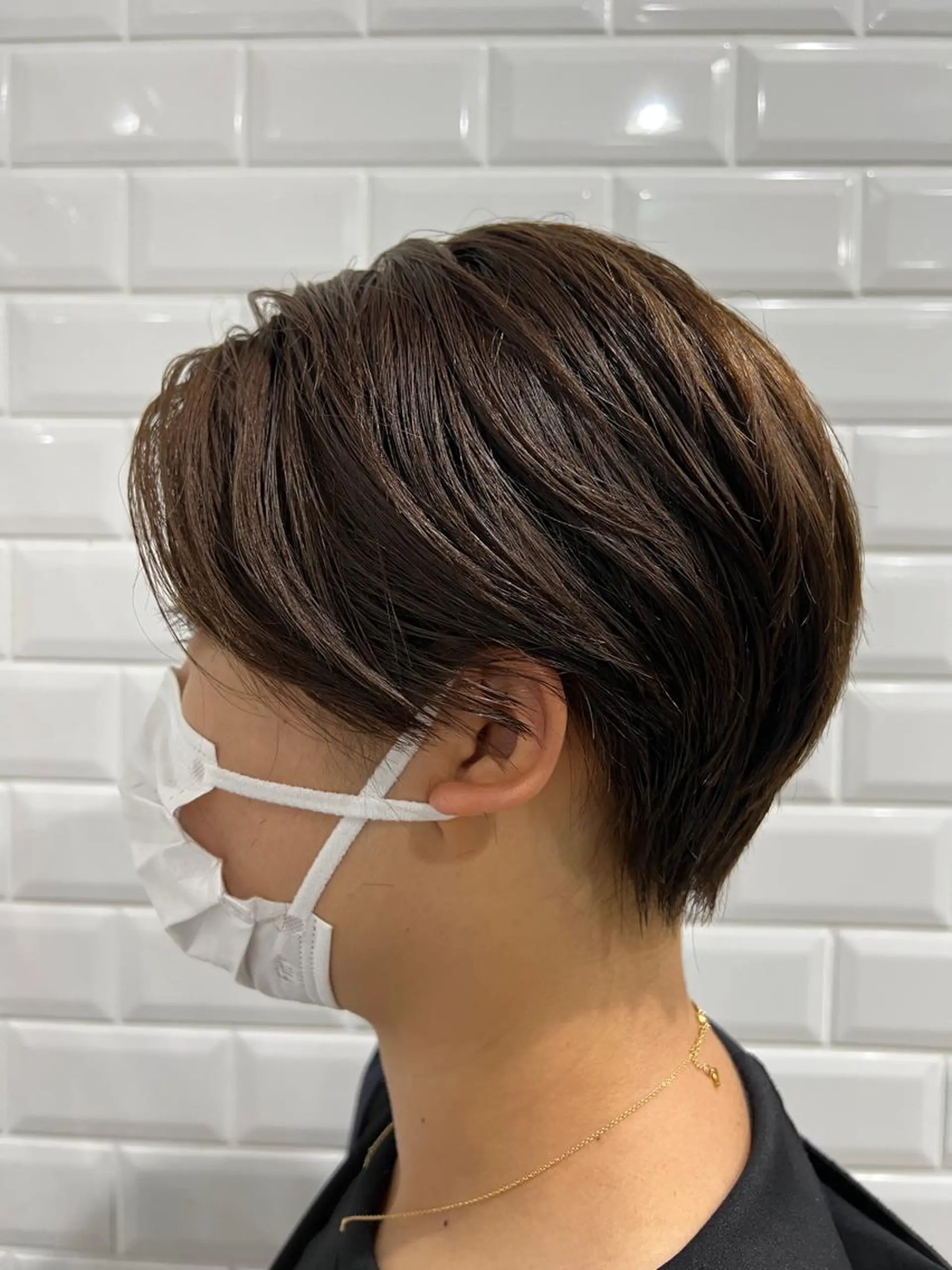 ショート SORA麻布十番店所属・細井 敦生のヘアスタイル