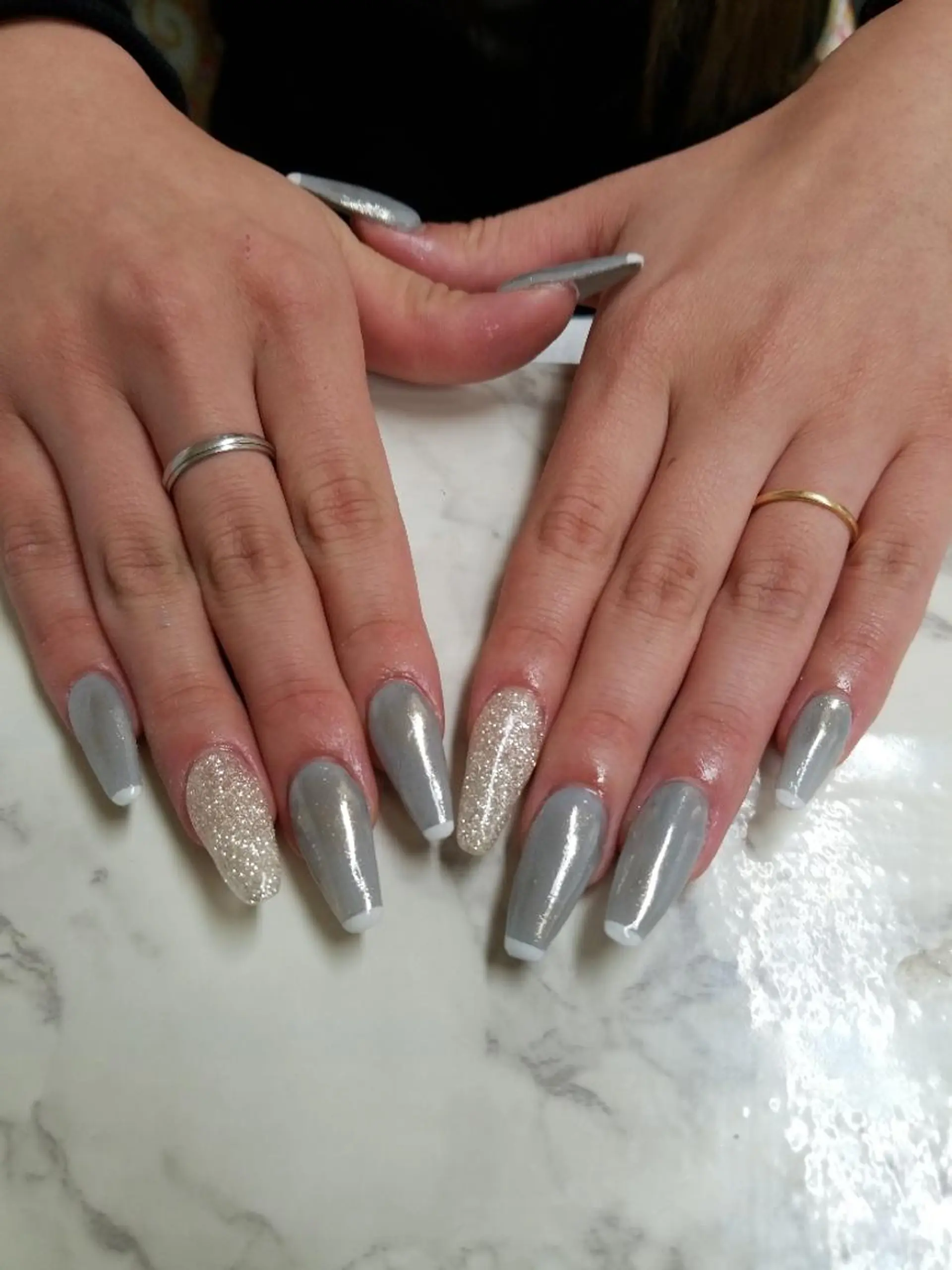 ネイル アートネイル ジェルネイル 持ち込み ニュアンスネイル パラジェル 河野ちえ (雑誌掲載サロン)のネイルデザイン