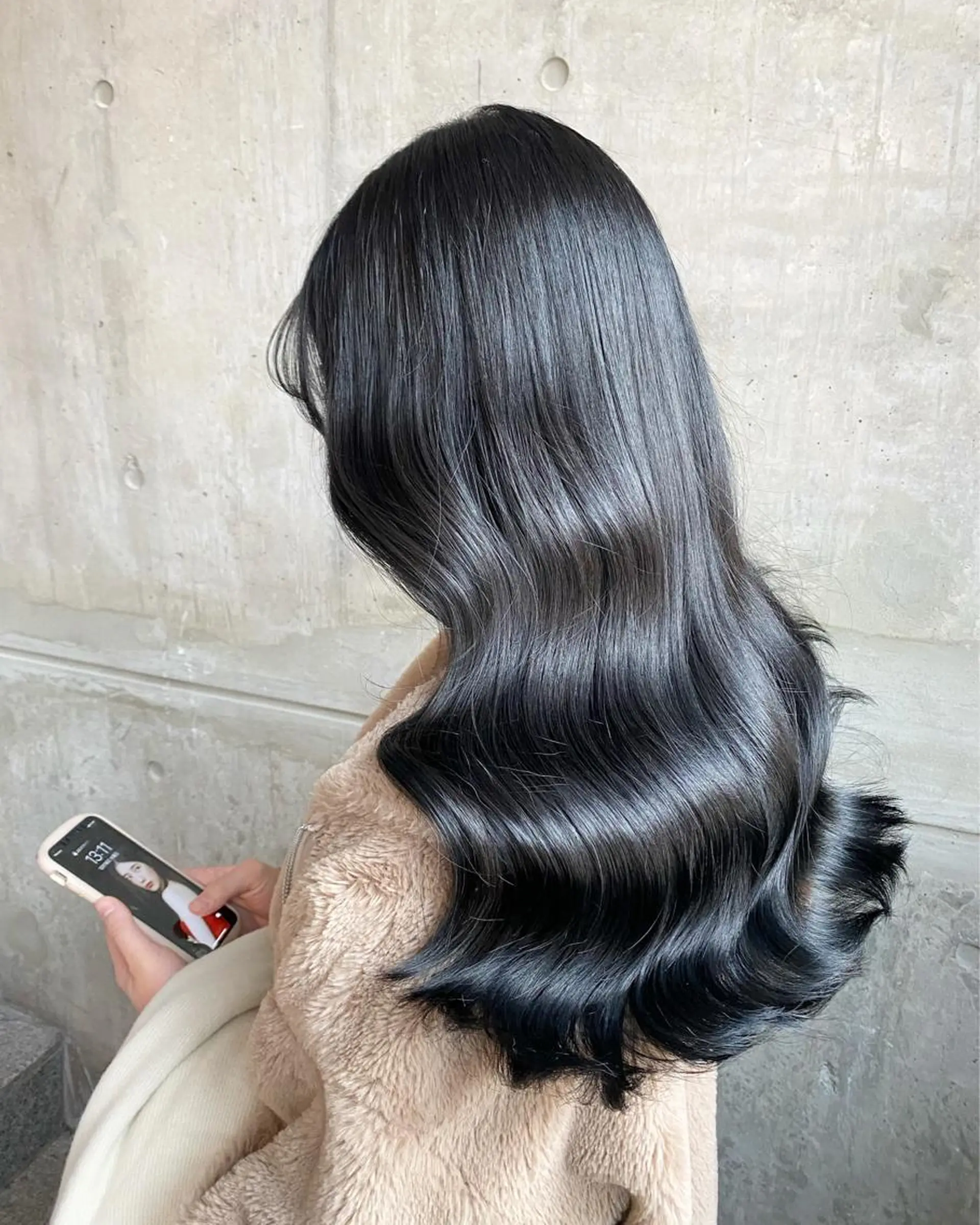 ロング カラー ヘアカラー トリートメント ブリーチなし💗 艶カラー　翔太郎のヘアスタイル