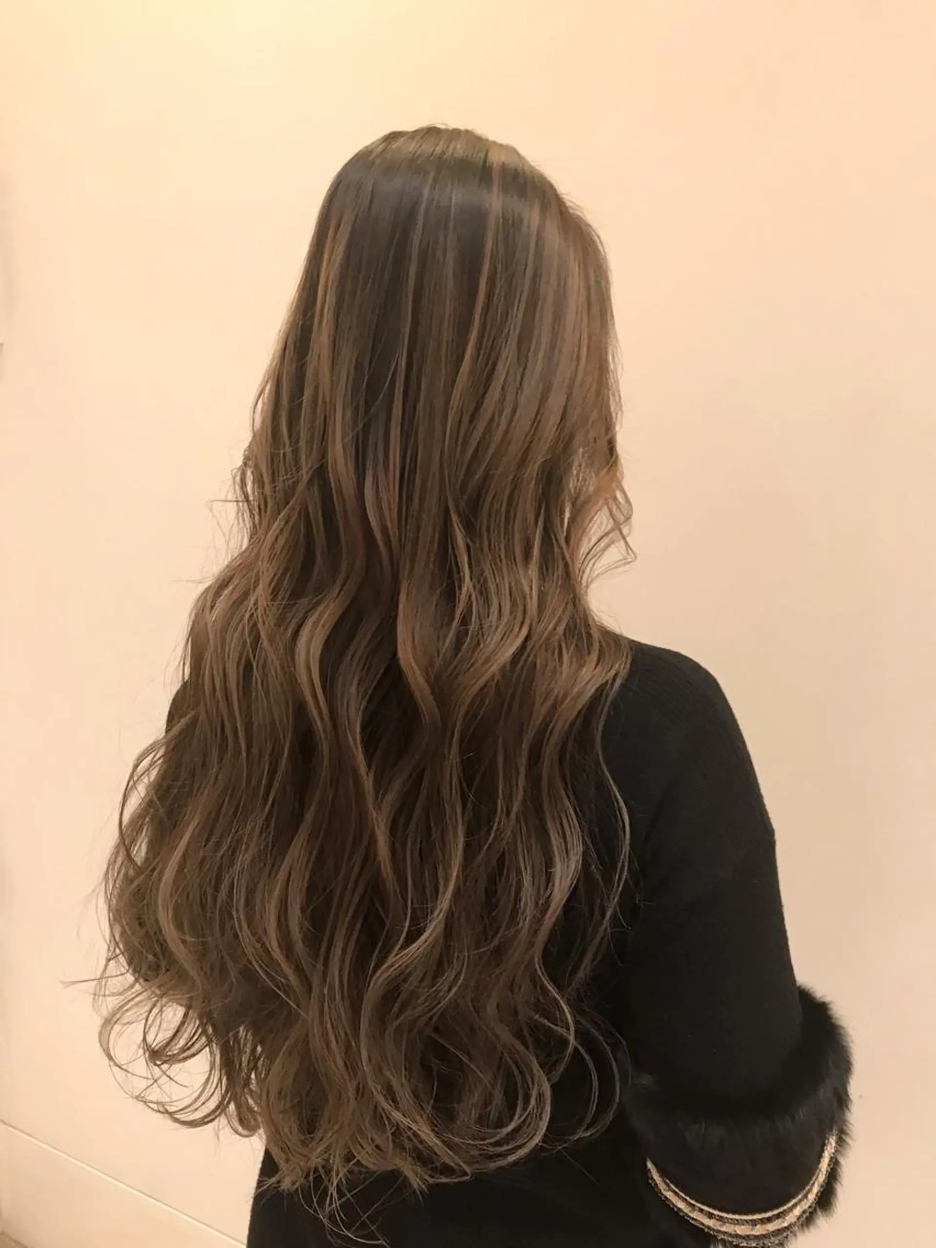 ロング カラー シールエクステ⭐️ オオミタクヤのヘアスタイル