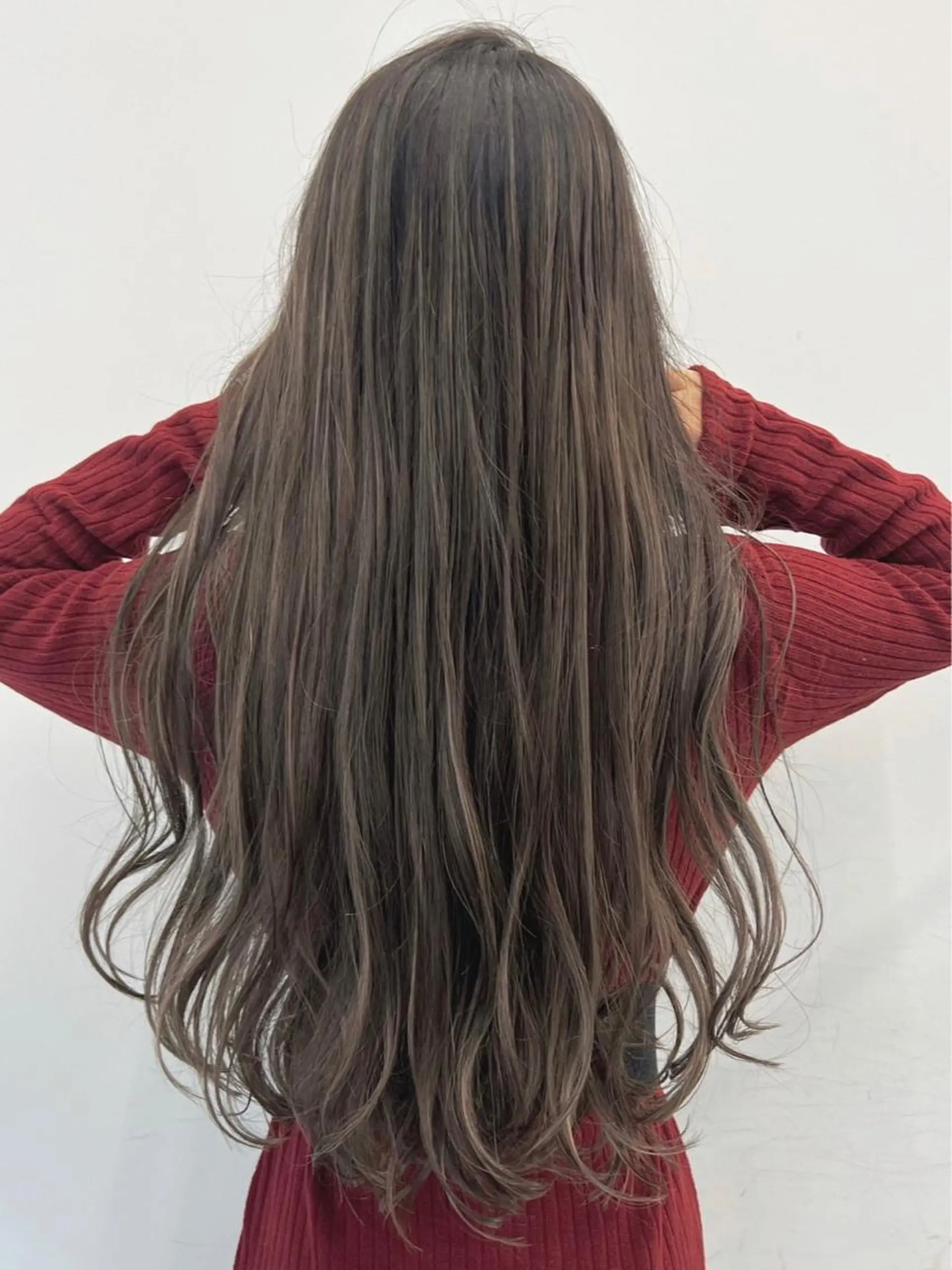 ロング カラー ハイライトカラー ハイライト ヘアカラー トリートメント 【公式】amble luxe池袋東口🩷のヘアスタイル