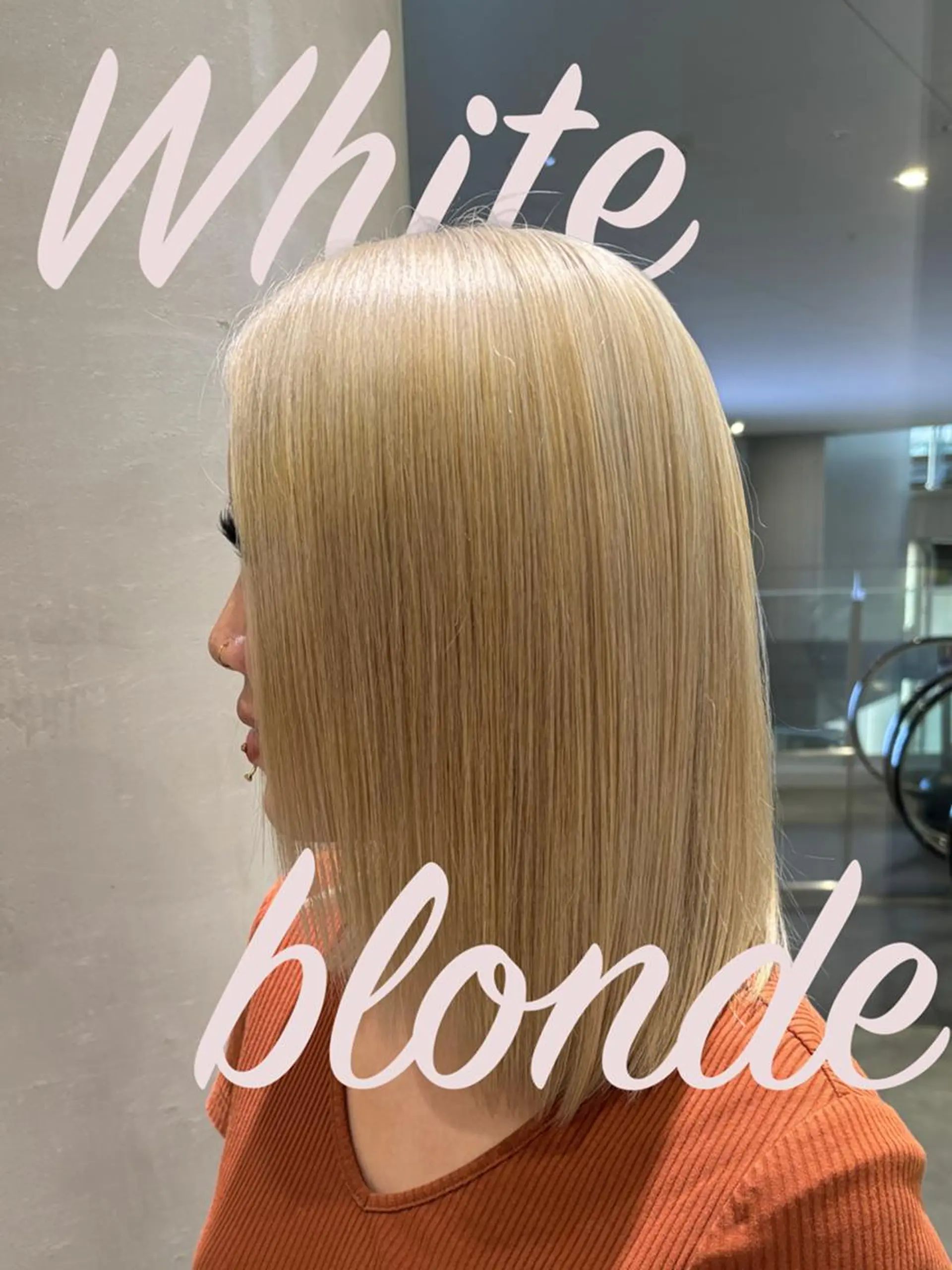 カラー ミディアム ヘアカラー ハイトーンカラー/ インナー/木村黎🌞のヘアスタイル