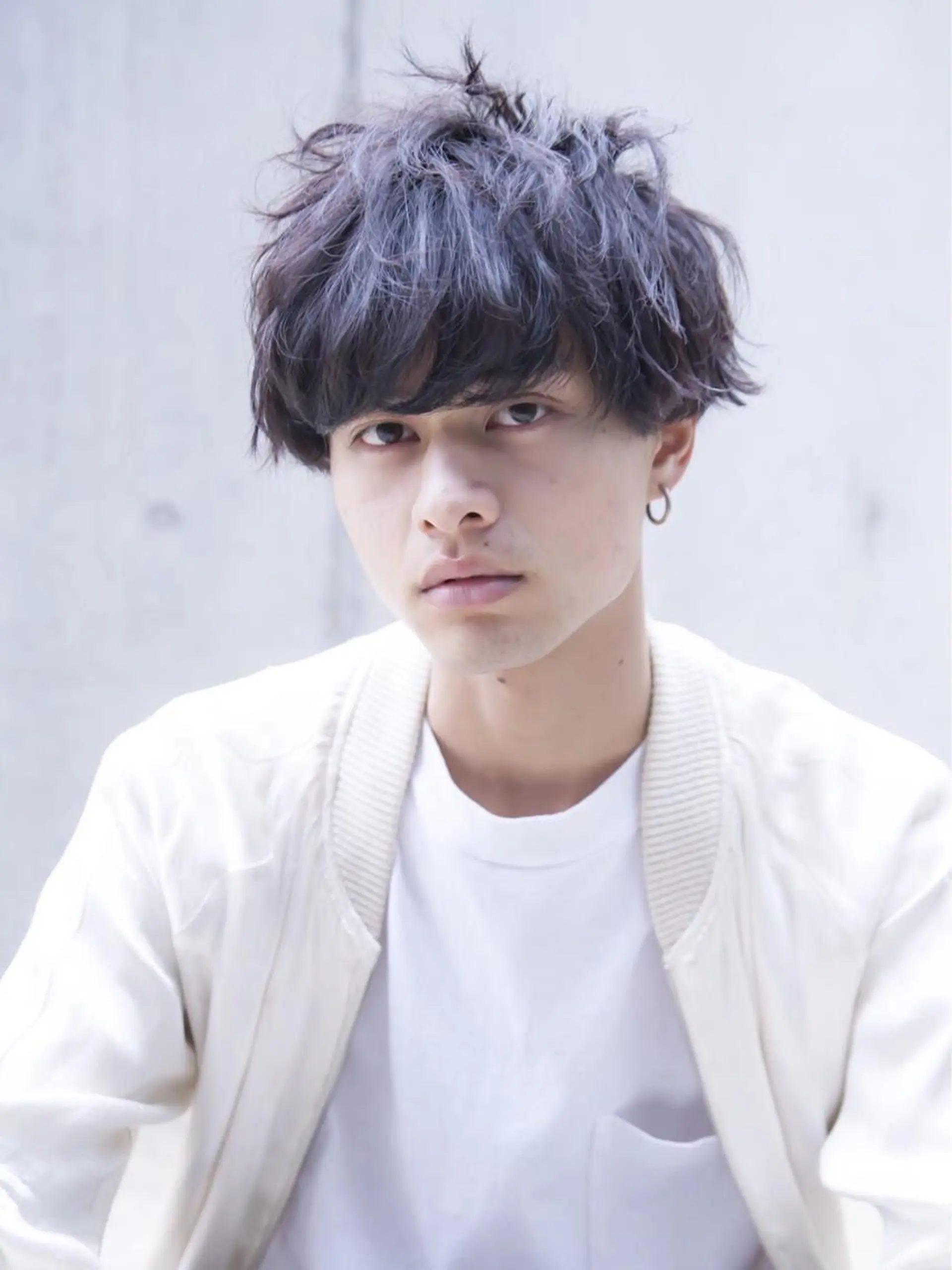 ショート カラー パーマ hao所属・西山 頌太のヘアスタイル