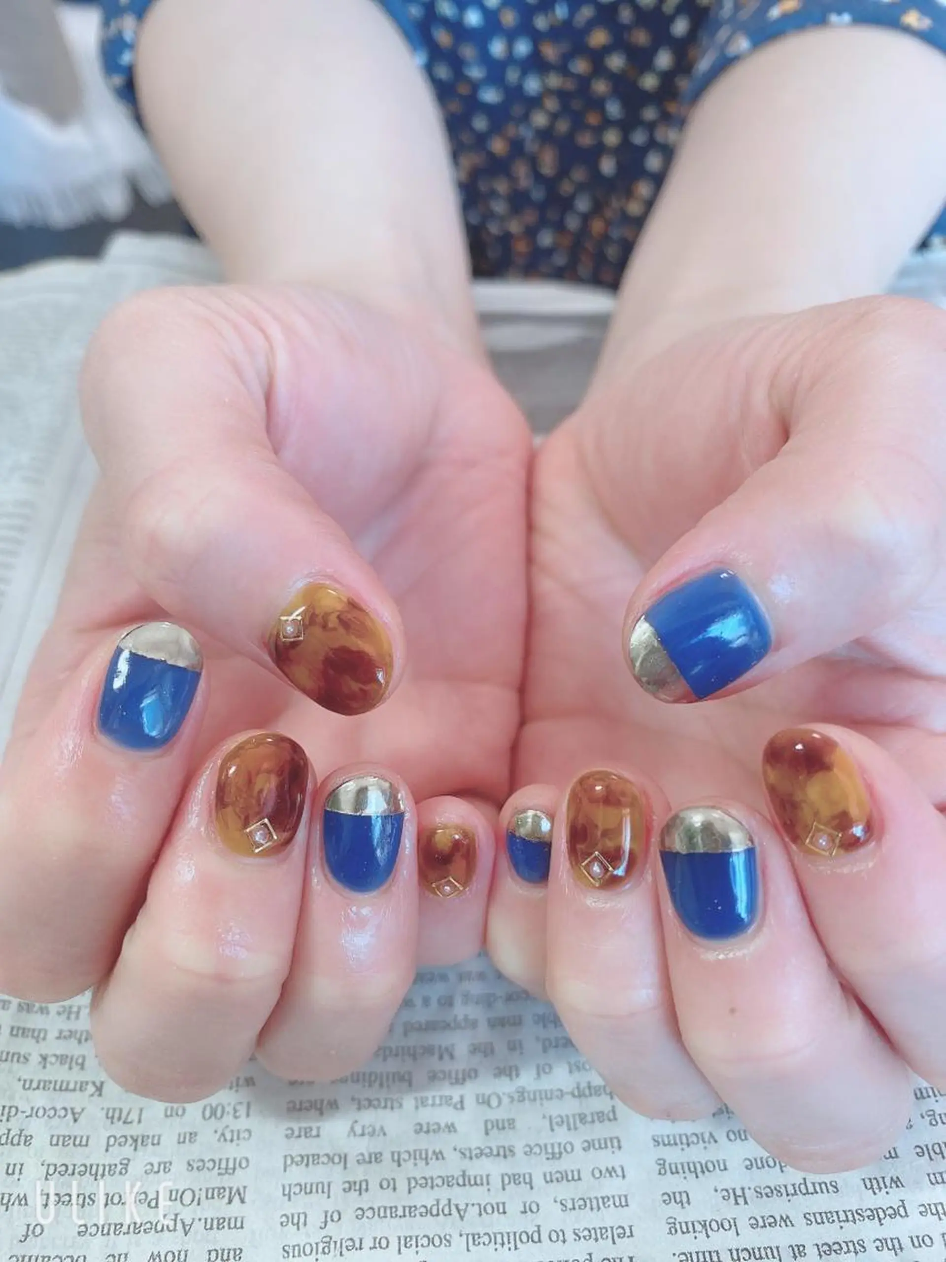 ネイル ハンドネイル ハンドケア 森山 舞のネイルデザイン