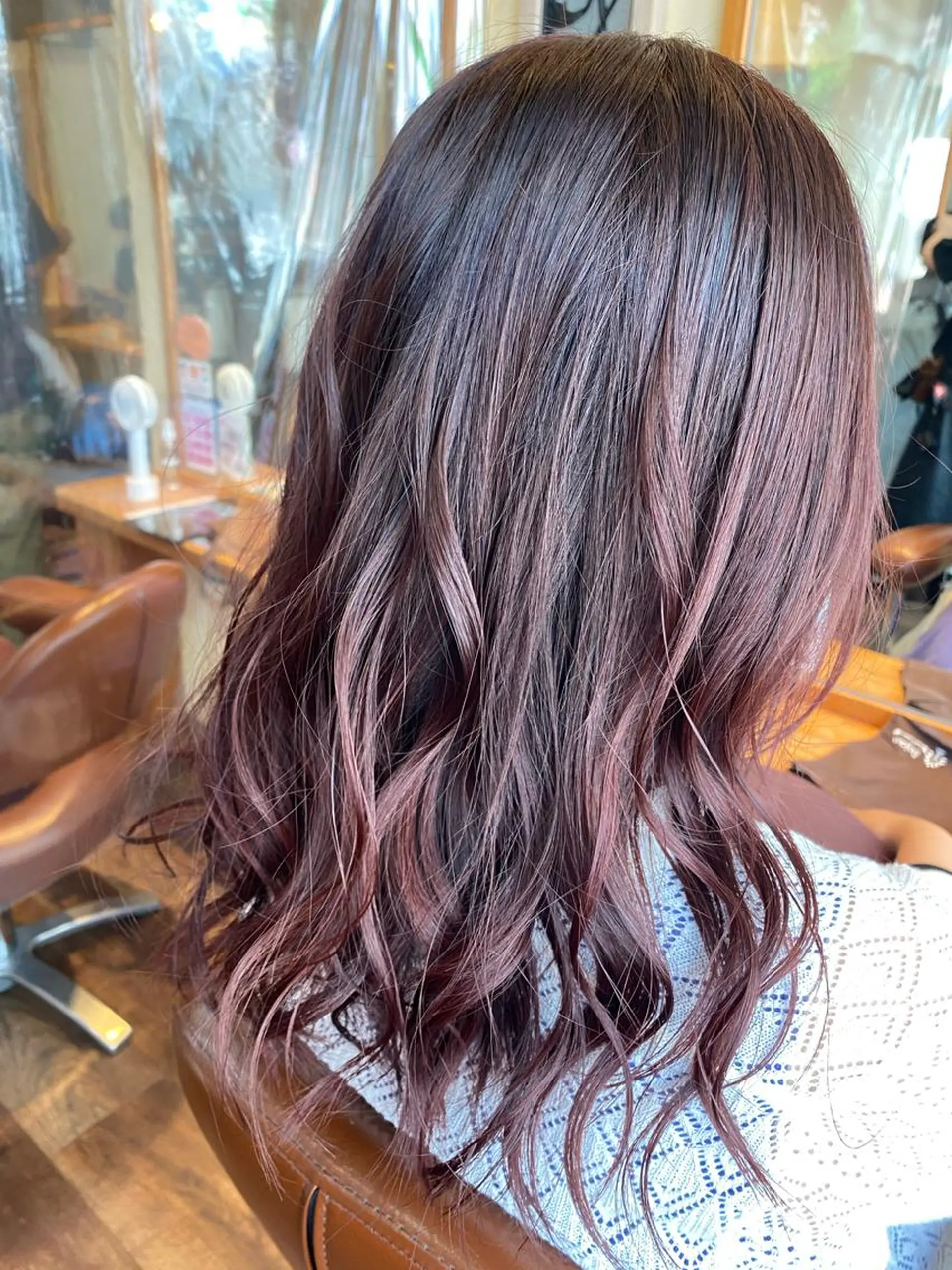 セミロング カラー パーマ ヘアアレンジ メンズ キッズ ネイル マツエク・マツパ emu所属・🌈髪質改善・美髪矯 正・平野瀬乃🌈のヘアスタイル