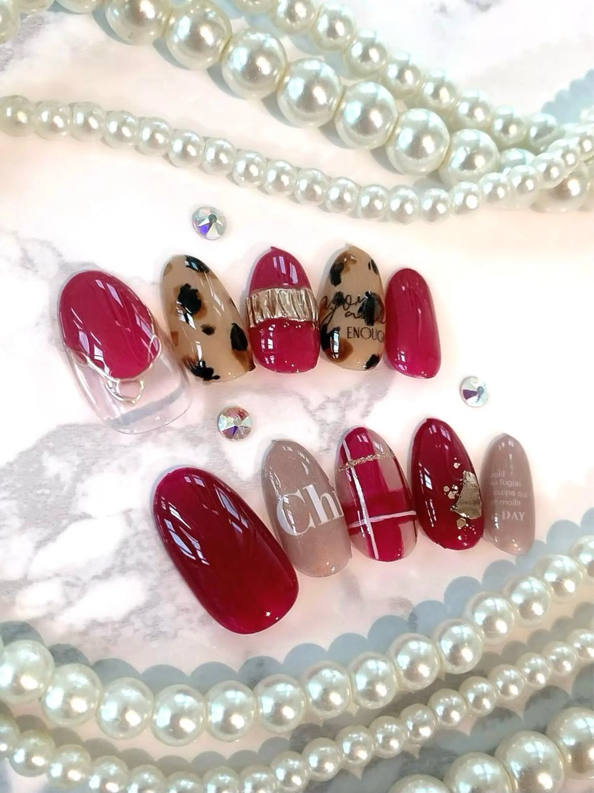 ネイル アートネイル シンプルネイル HALU ハルのネイルデザイン