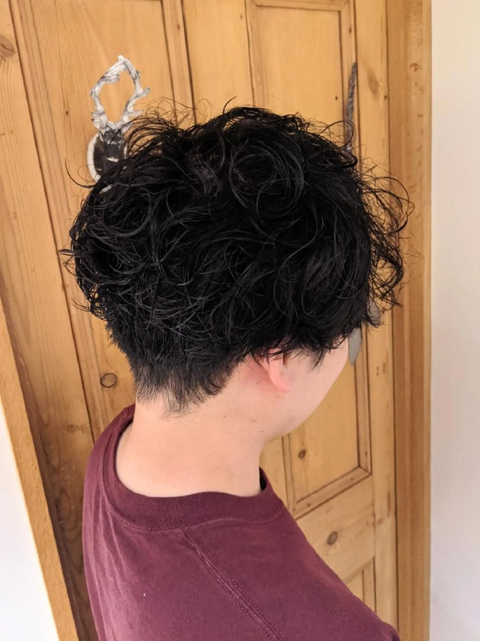 パーマ メンズ メンズパーマ kaminote所属・マエハラ ナナのヘアスタイル