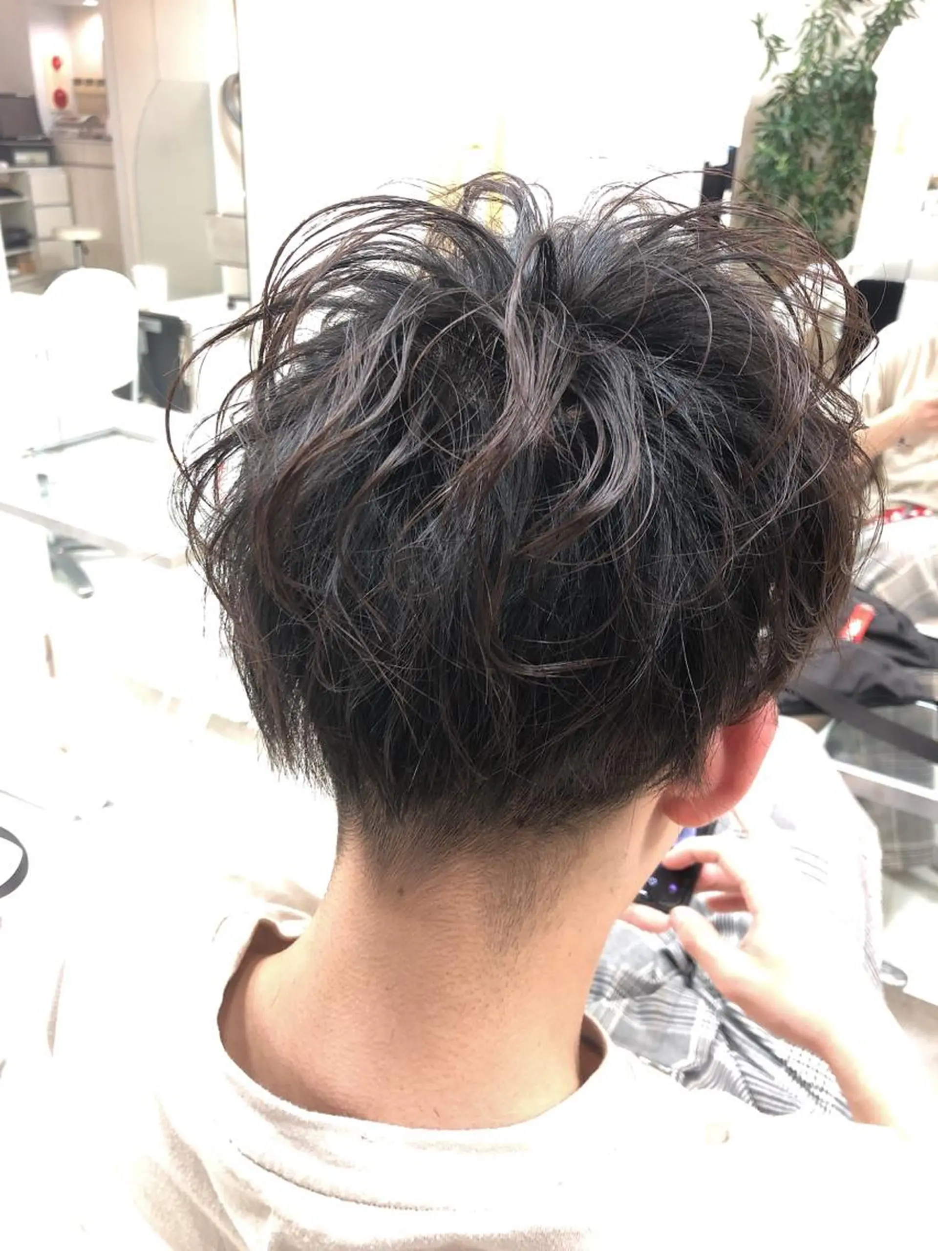 メンズ メンズパーマ 阿部 美咲のヘアスタイル